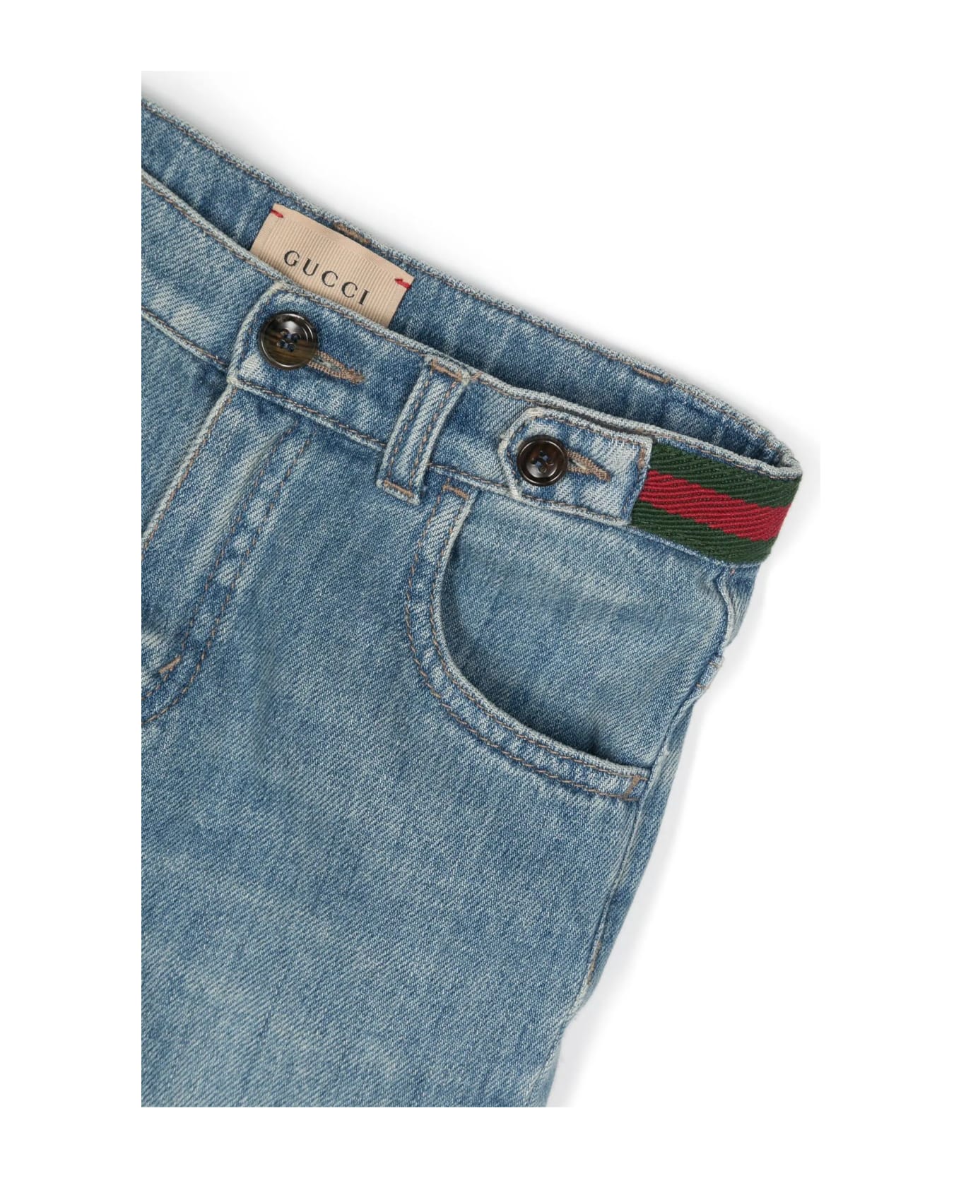 Gucci Kids Jeans Blue - Blue