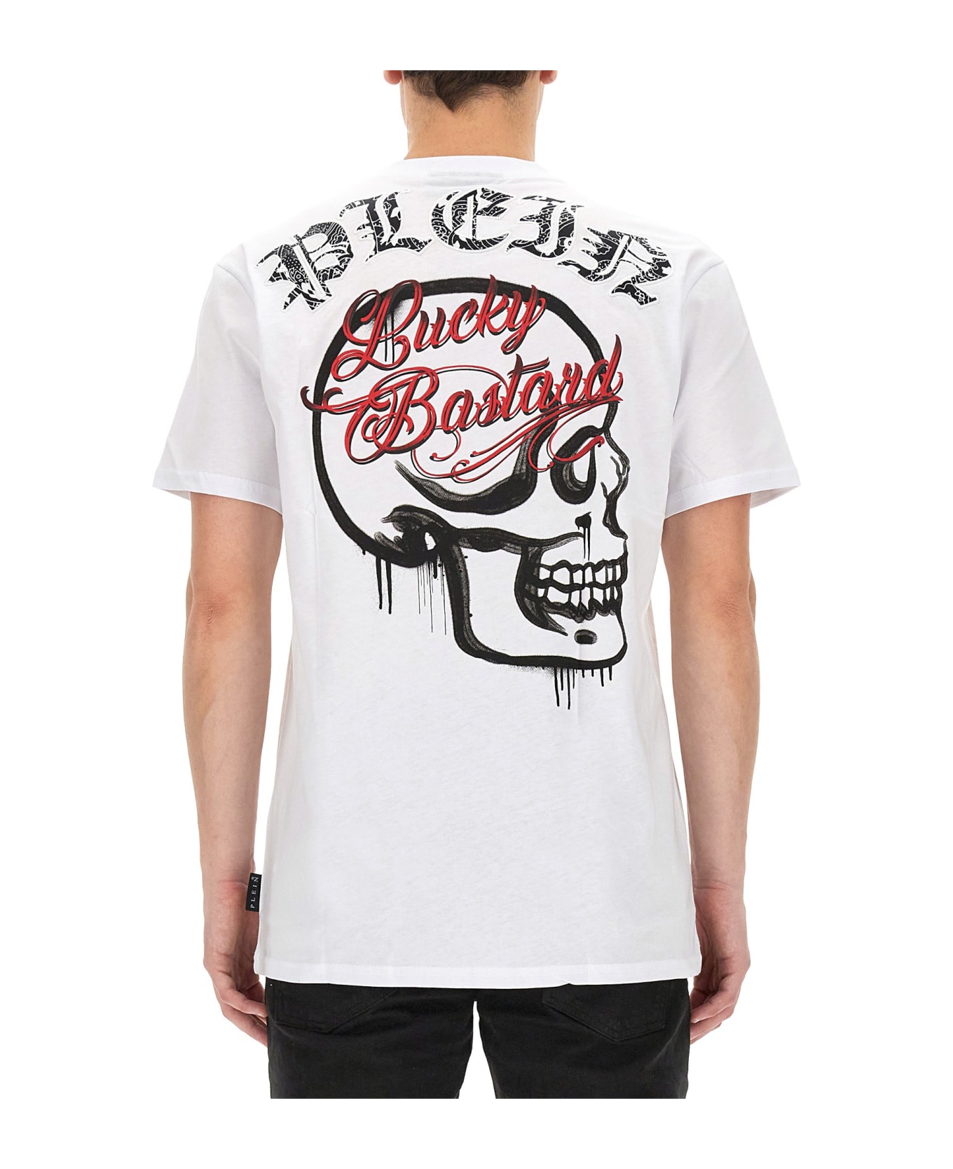 Philipp Plein T-shirt With Logo - Bianco