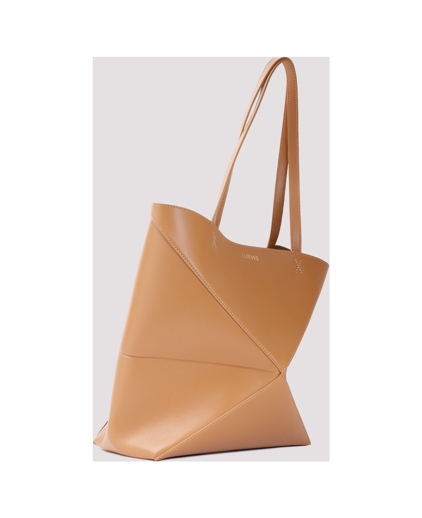 Loewe Puzzle Fold Medium Tote - Warm Desert