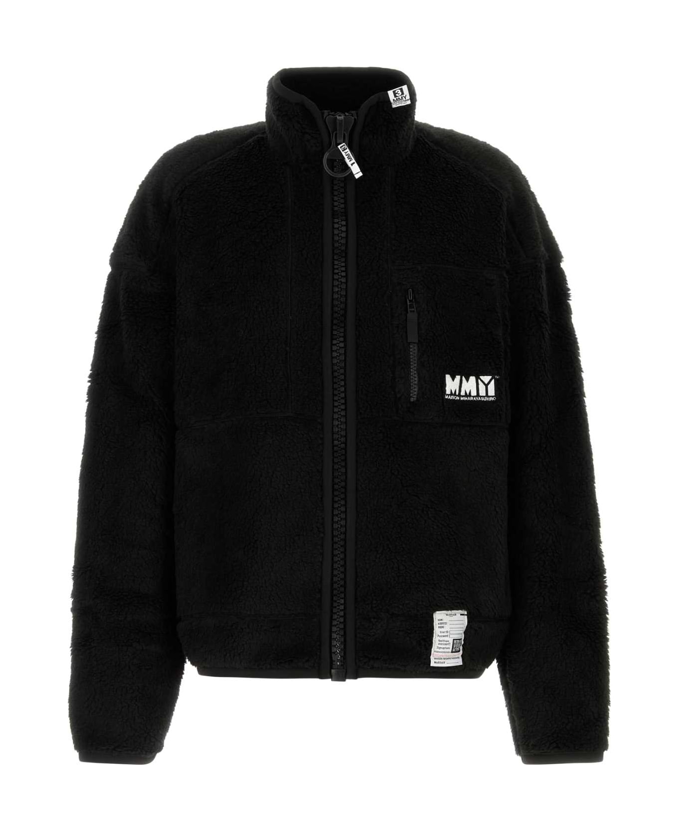 Mihara Yasuhiro Black Teddy Jacket - BLACK