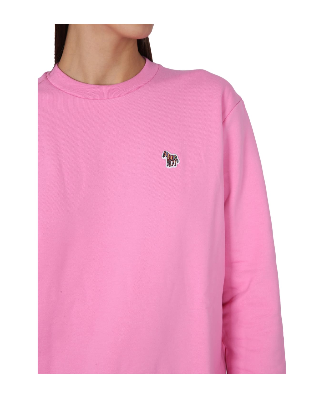 PS by Paul Smith Sweatshirt With Zebra Patch - PINK