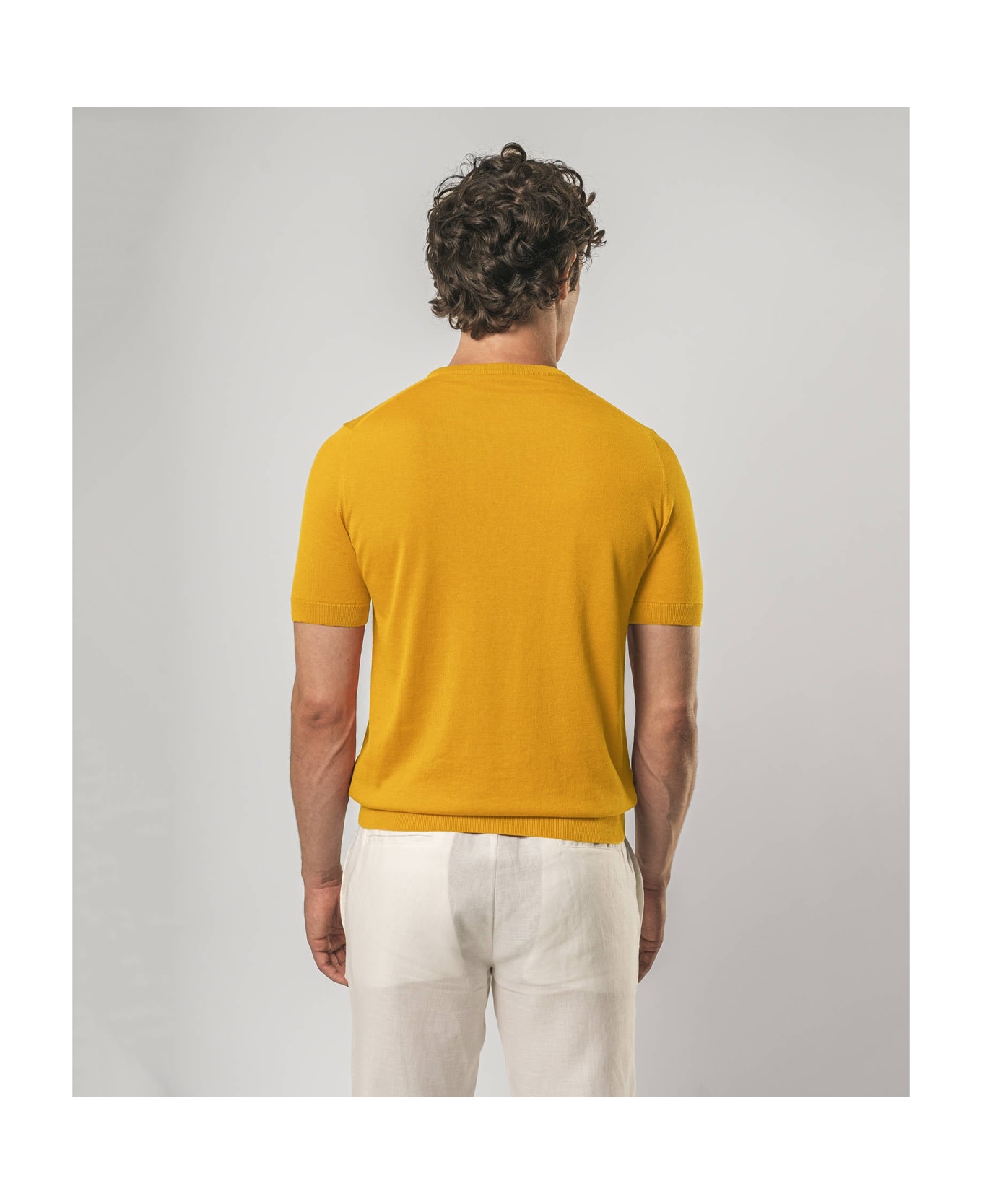 Larusmiani Roquebrune Crewneck Sweater - Yellow