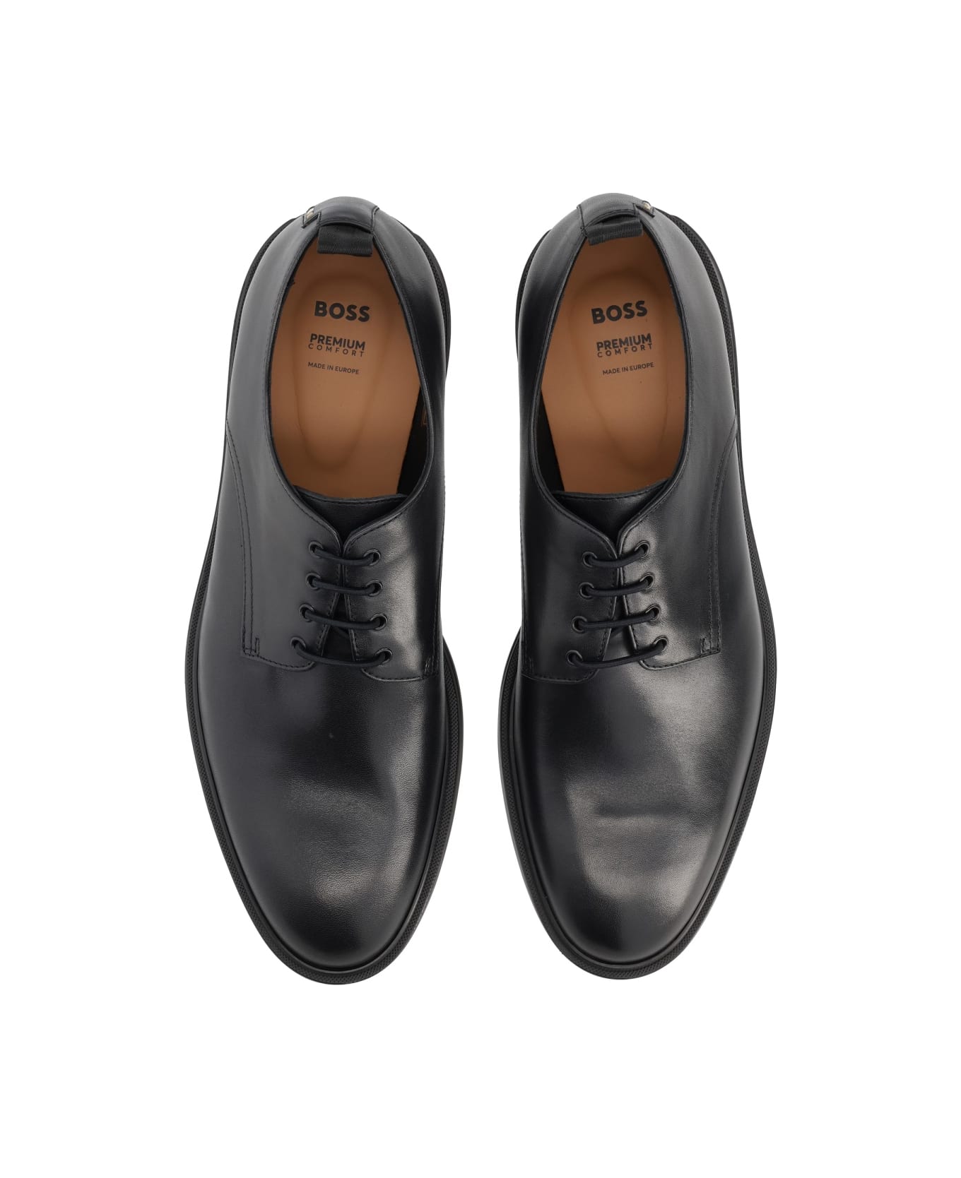 Hugo Boss Moccasin "derb" - BLACK