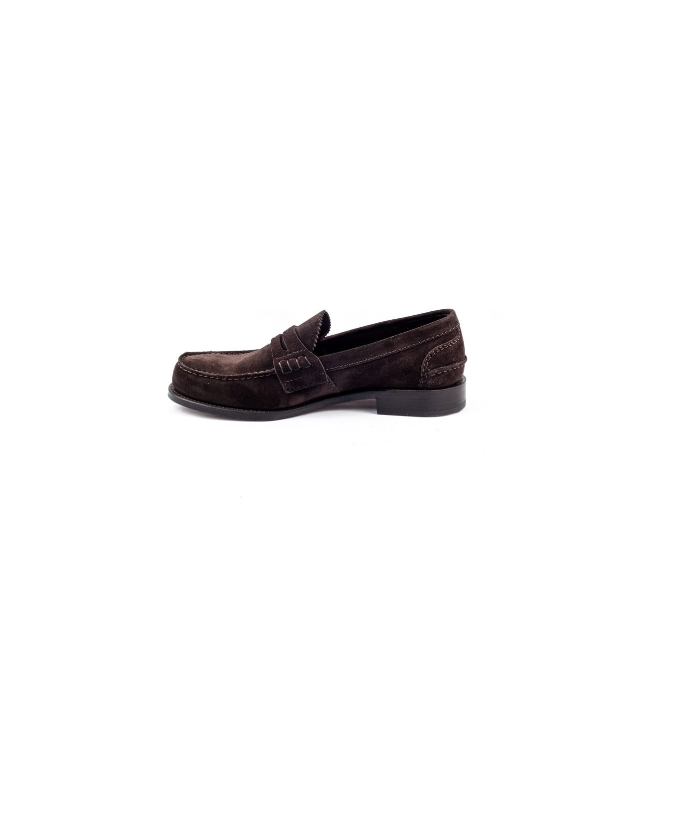 Church's Brown Suede Loafer - Marrone