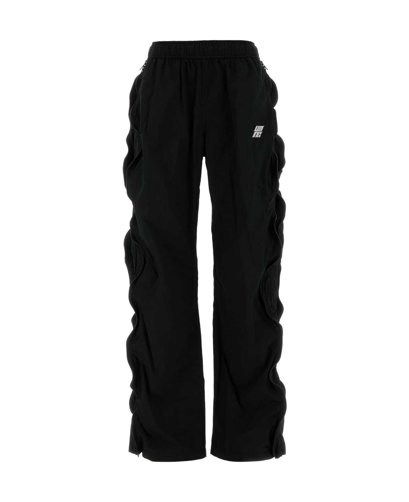 T by Alexander Wang Black Tech Fabric Cargo Pant - BLACK