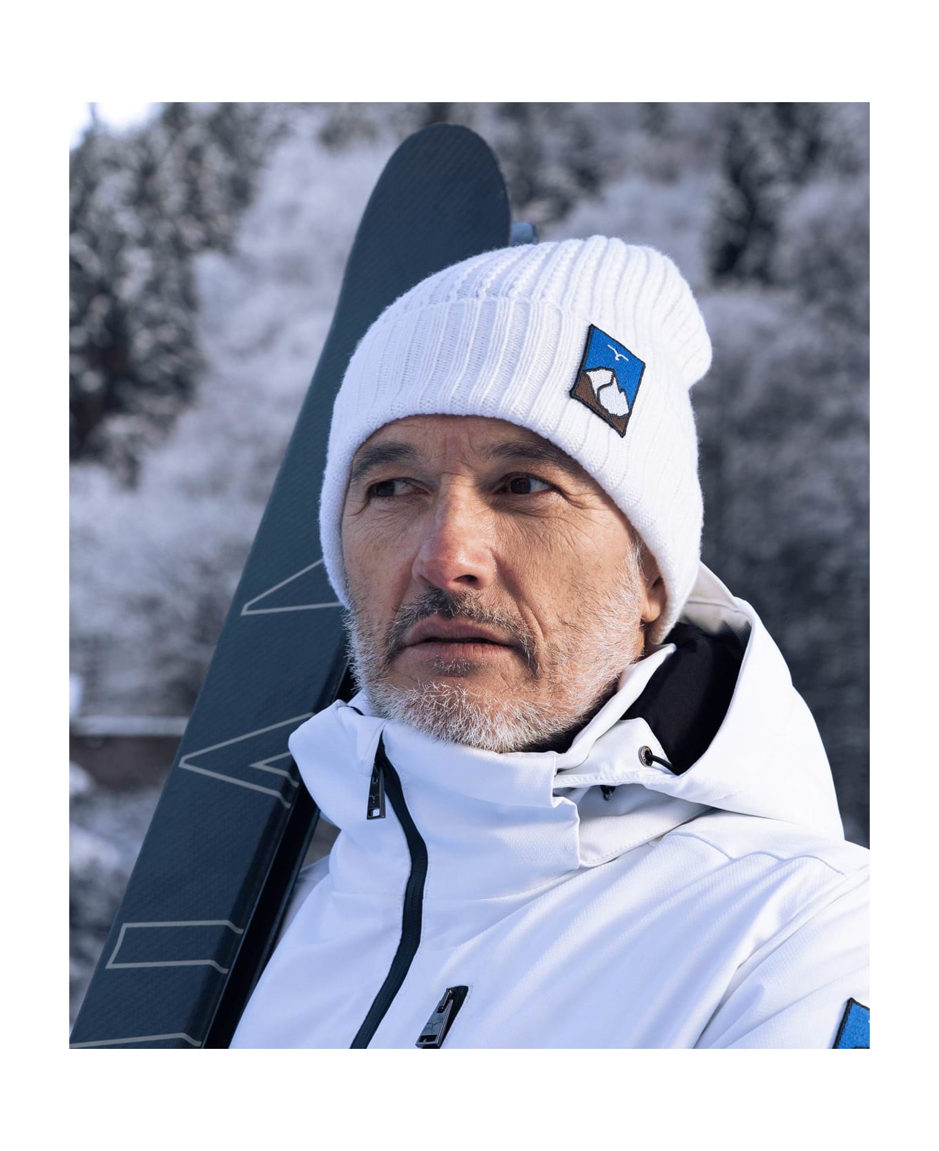 Larusmiani Cap Ski Collection Hat - White