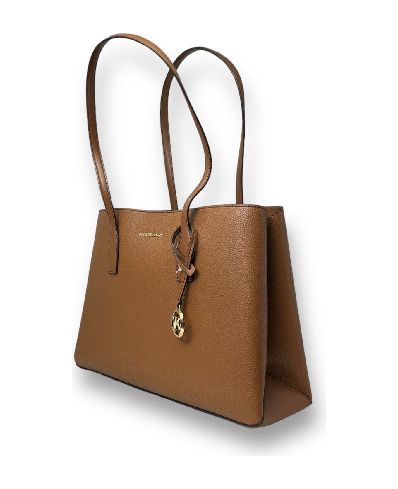 Michael Kors Collection Ruthie Medium Top Handle Bag - Luggage