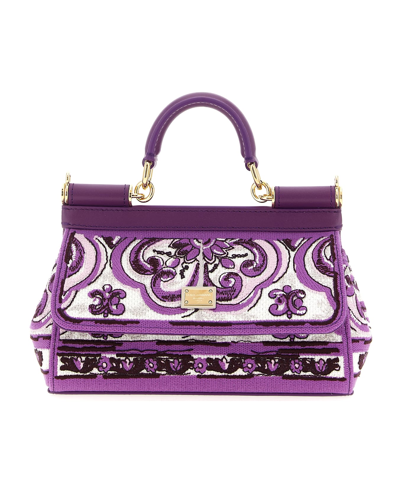 Dolce 
Gabbana 
sicily
 Small Handbag - Purple