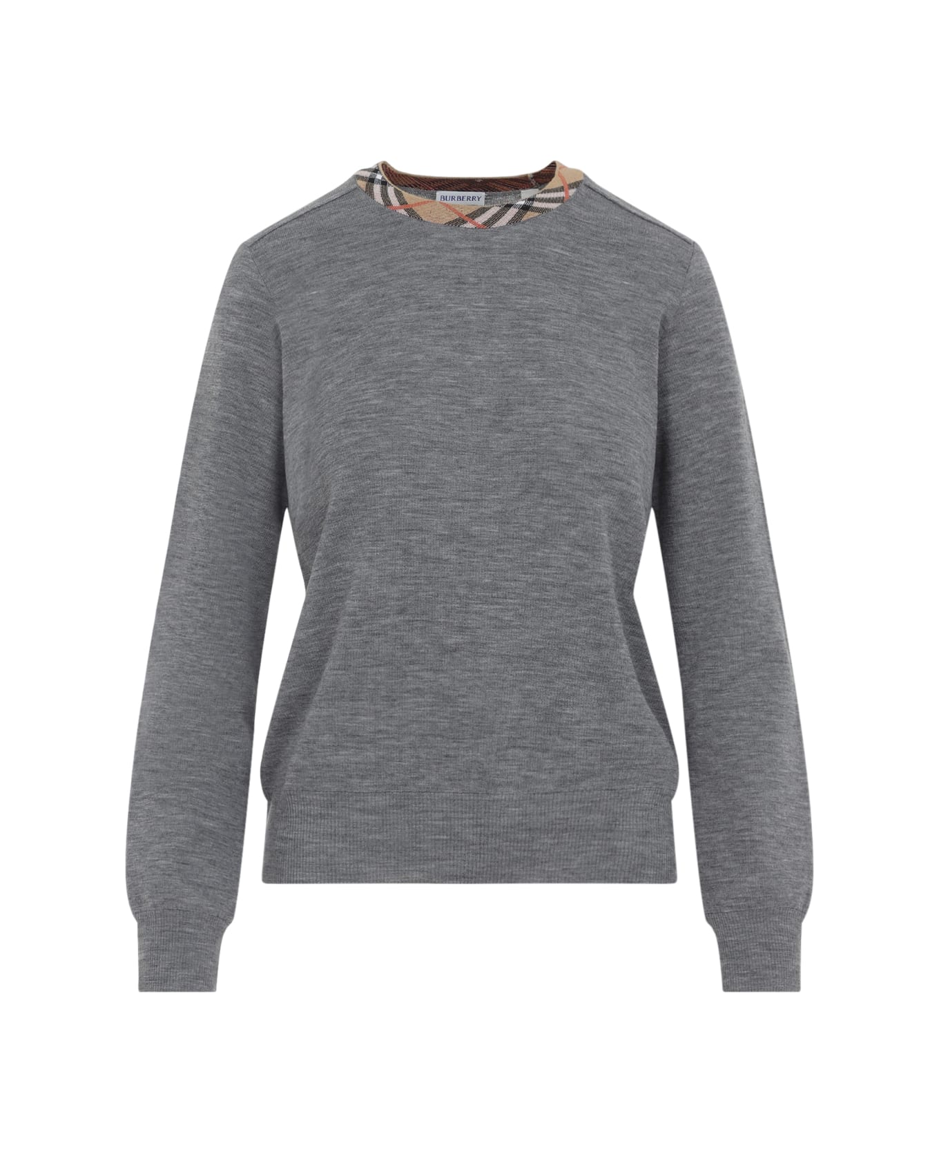 Burberry Wool Pullover - Grey