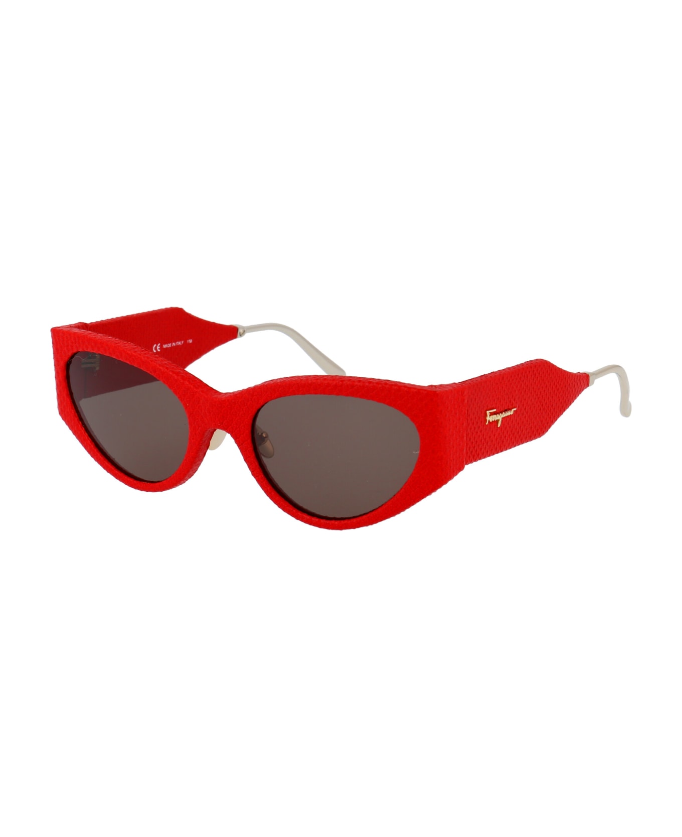 Salvatore Ferragamo Eyewear Sf950sl matte Sunglasses - 647 RED KARUNG