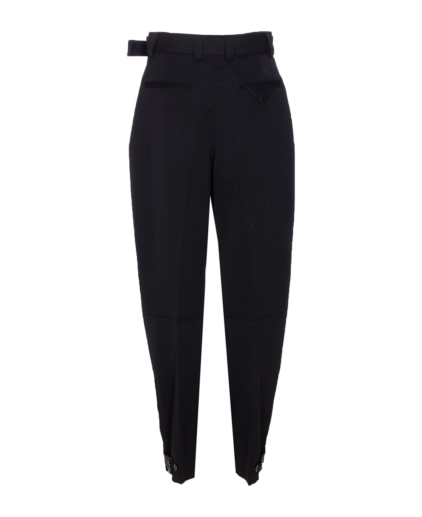 Bottega Veneta Cotton Twill Pants - BLACK