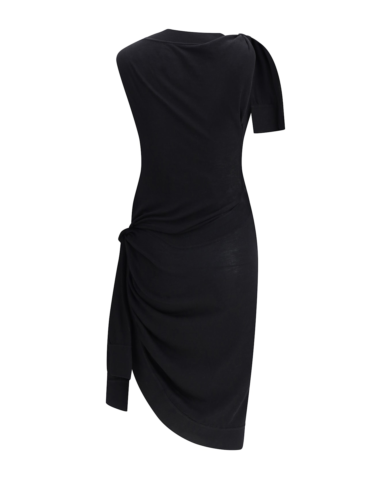 Ferragamo Asymmetrical Knit Dress