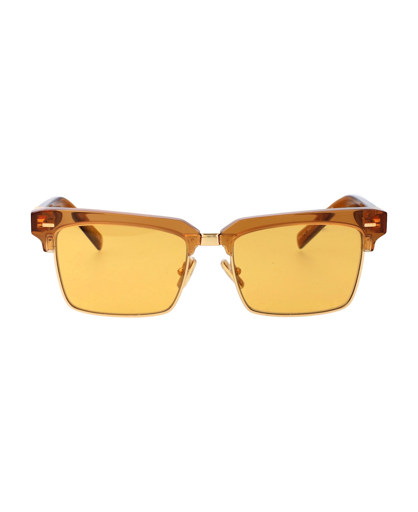 Miu Miu Eyewear 0mu 10zs Sunglasses - 15T0B7 Caramel Trasparent