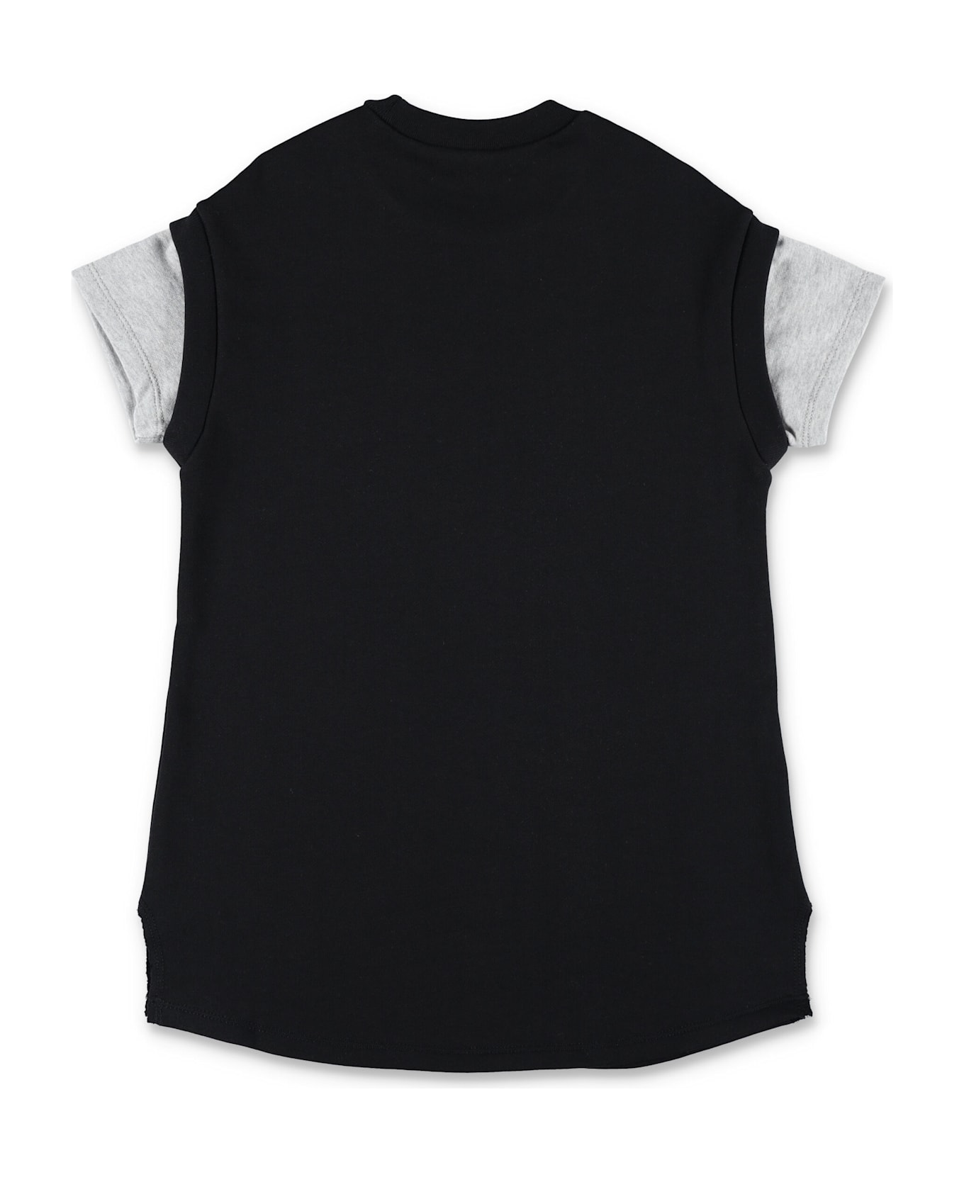 Marni Kid - Crystal Logo Mini Sweatdress - BLACK