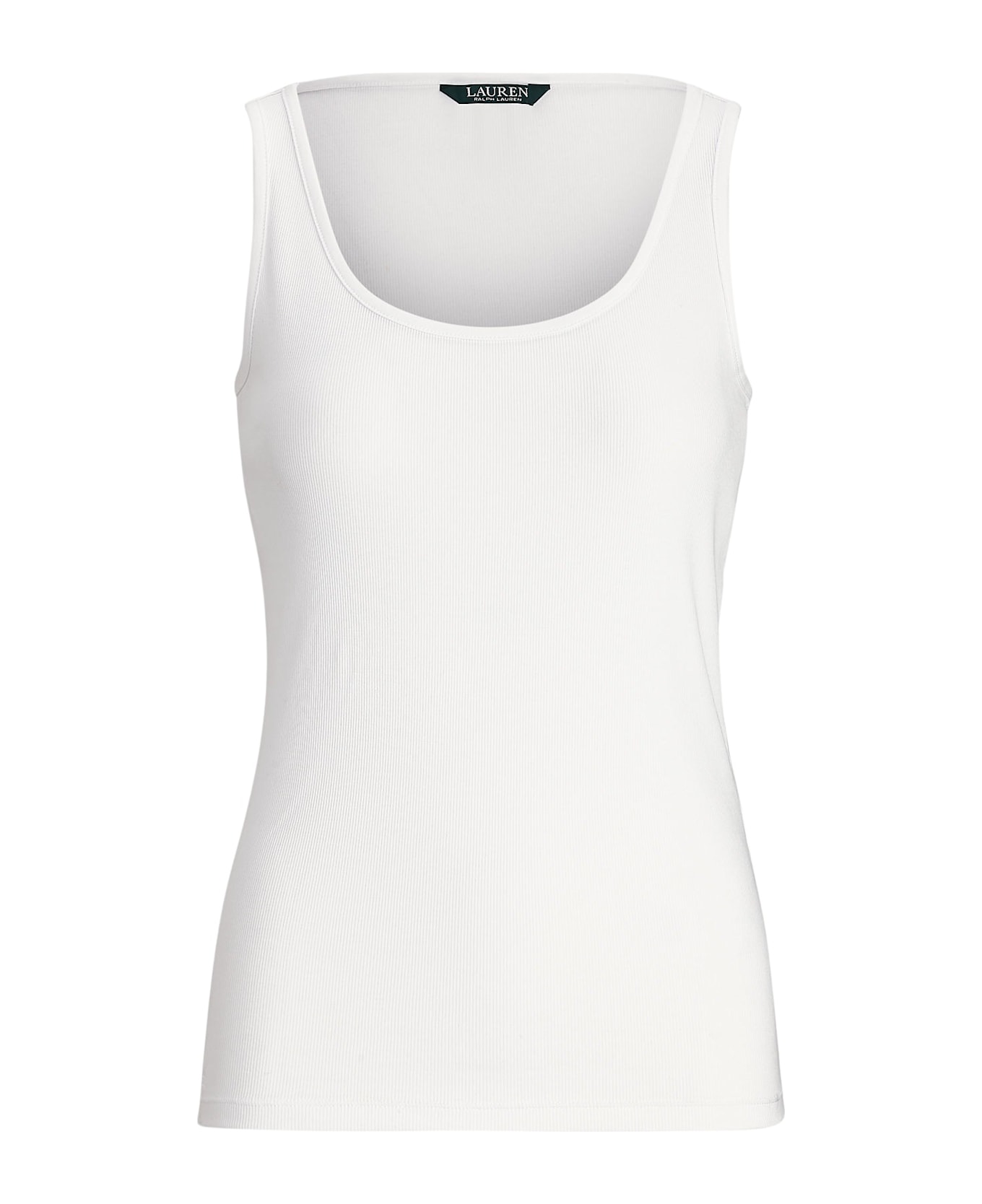 Ralph Lauren Kelly Sleeveless Knit - White