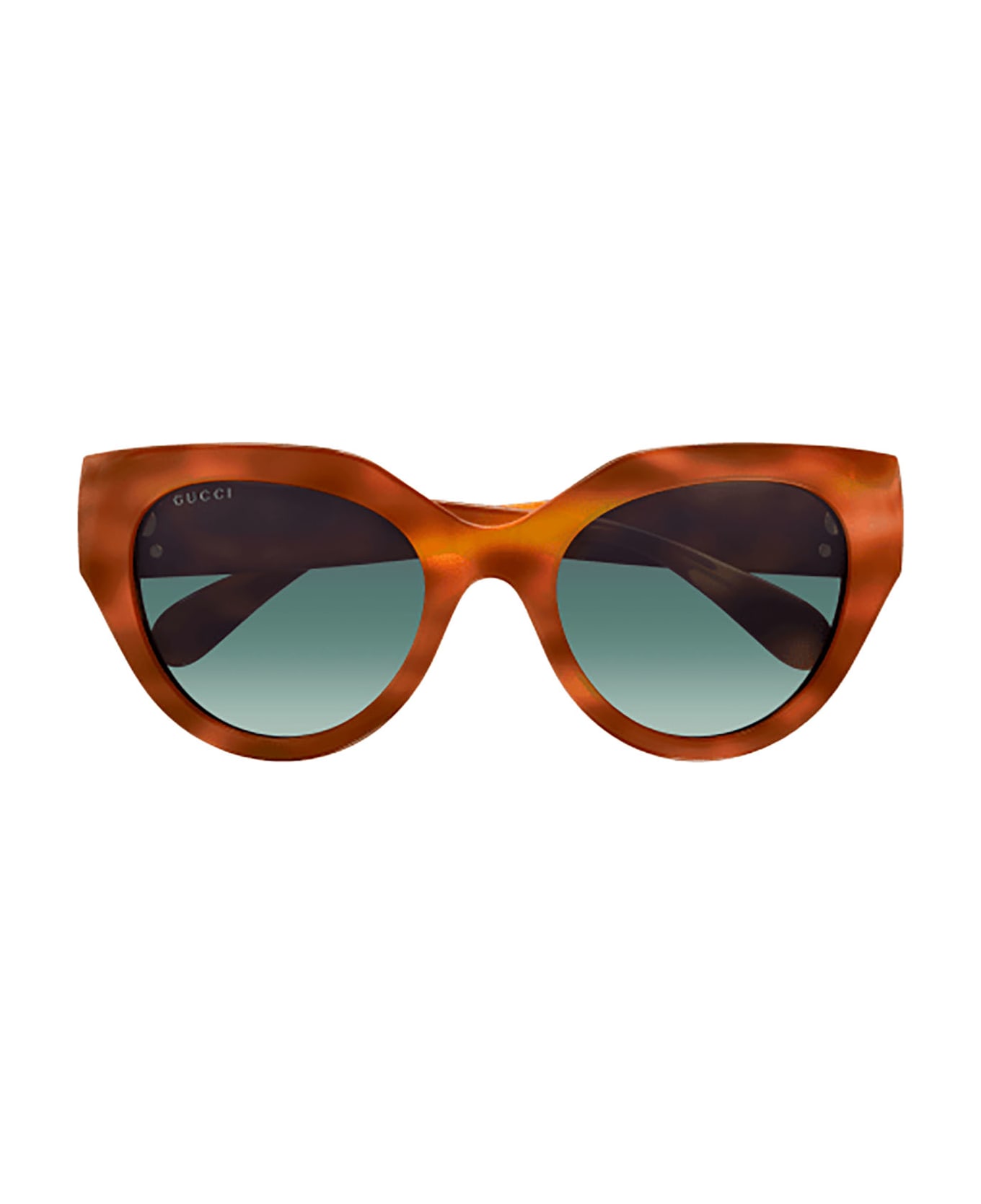 Gucci Eyewear GG1408S Sunglasses - Havana Havana Green