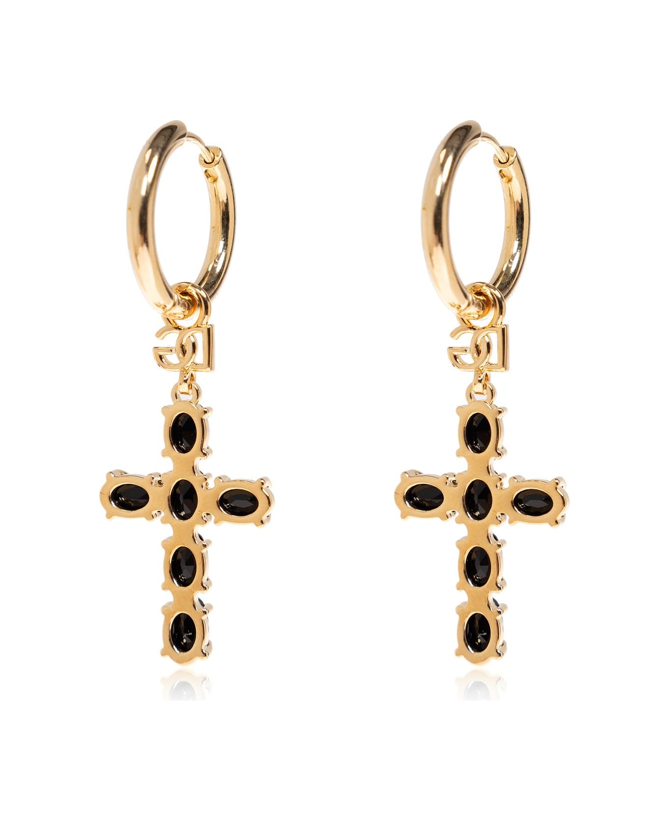 Dolce & Gabbana Earrings With Charms - Nero