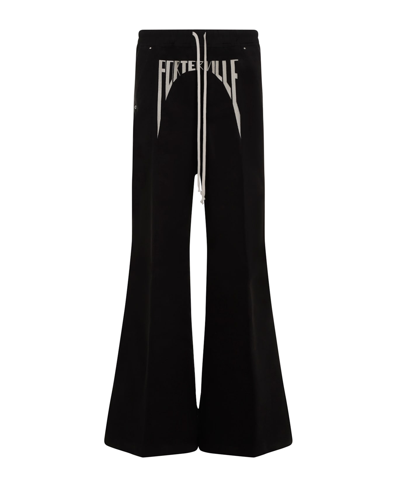 Rick Owens Porterville Wide Bela Pants - Black Pearl