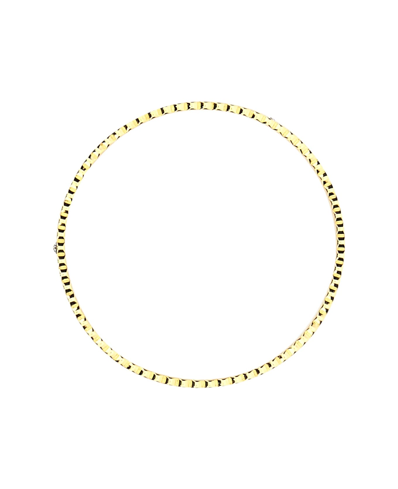 Marc Jacobs The Medallion Scalloped Logo Detailed Bracelet - NERO