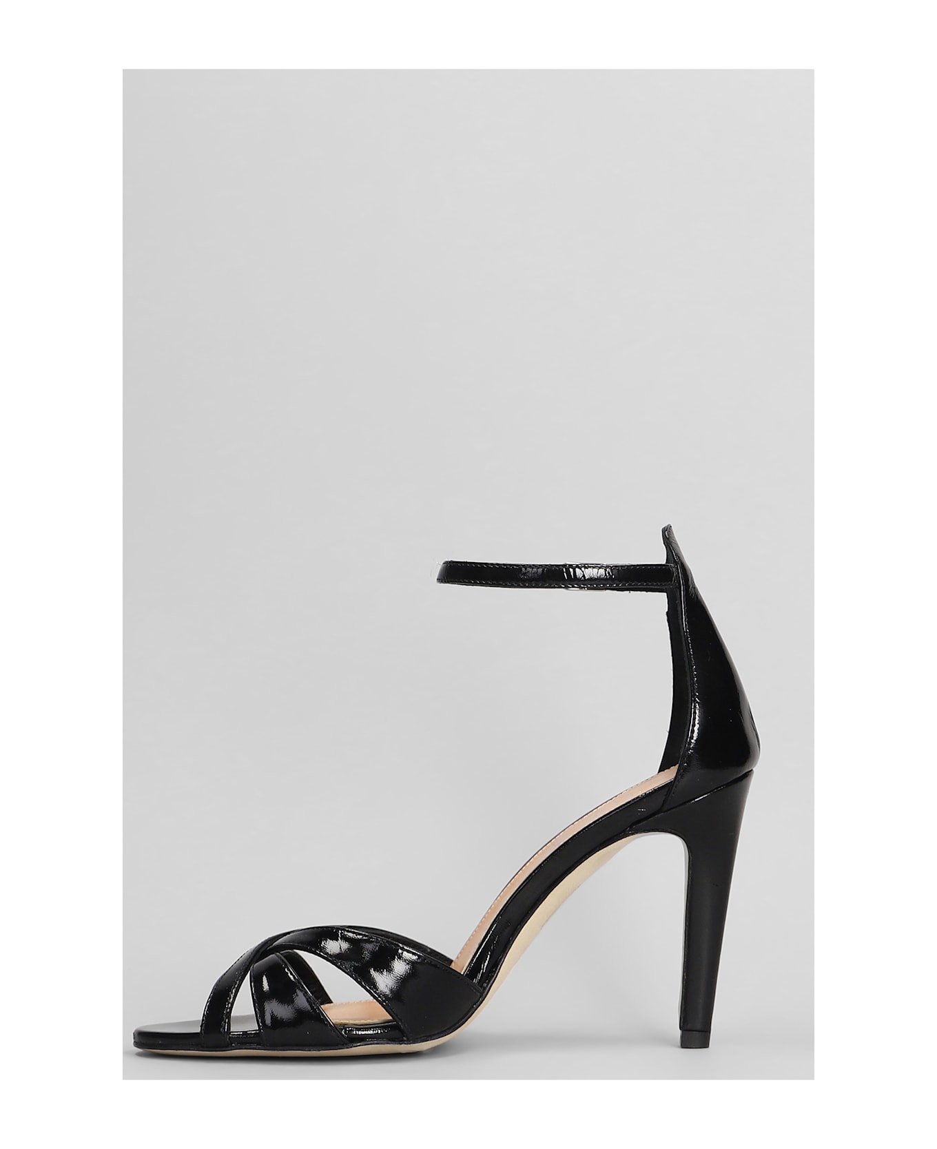 The Seller Sandals In Black Leather - black