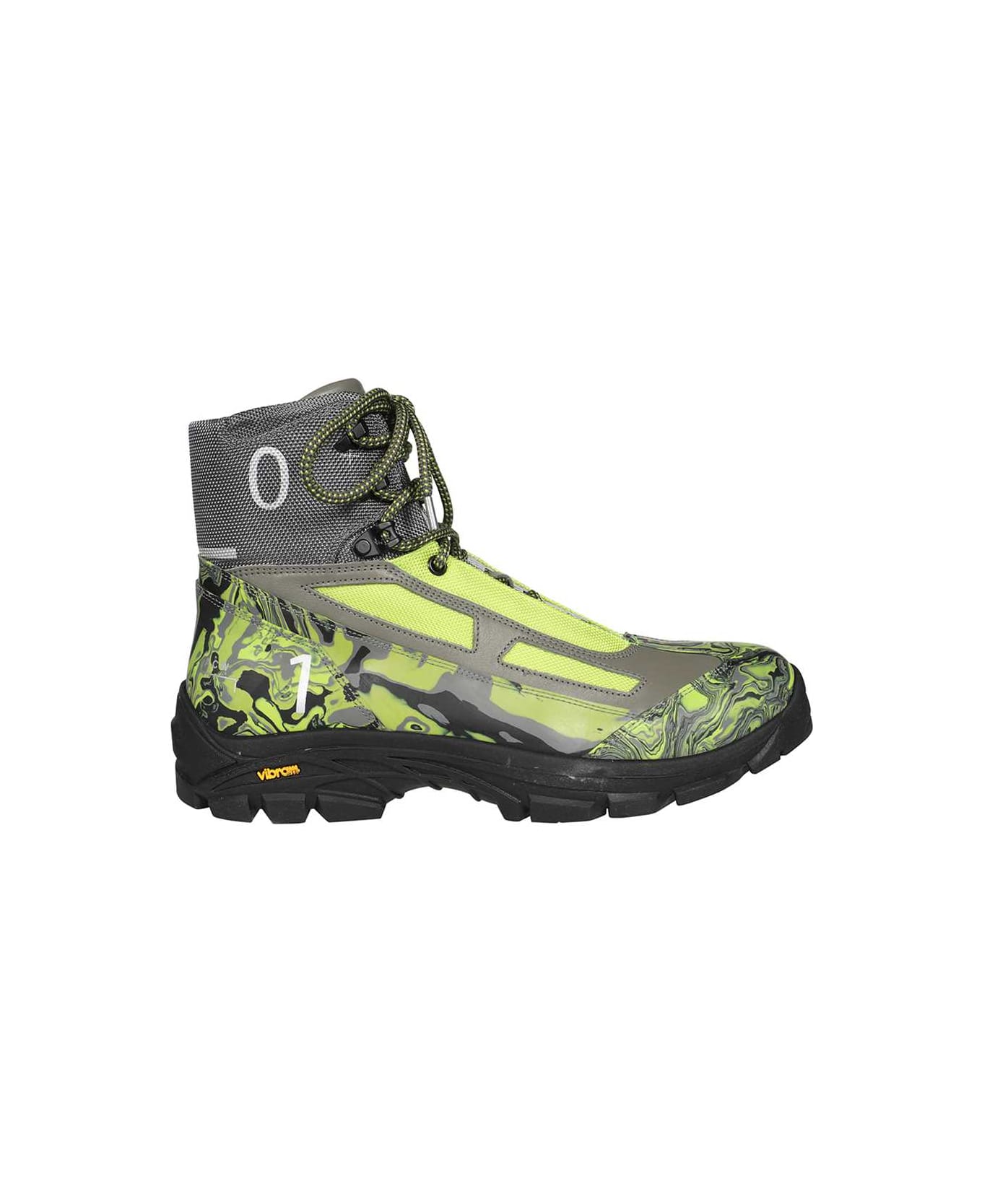 A-COLD-WALL Lace-up Ankle Boots - green