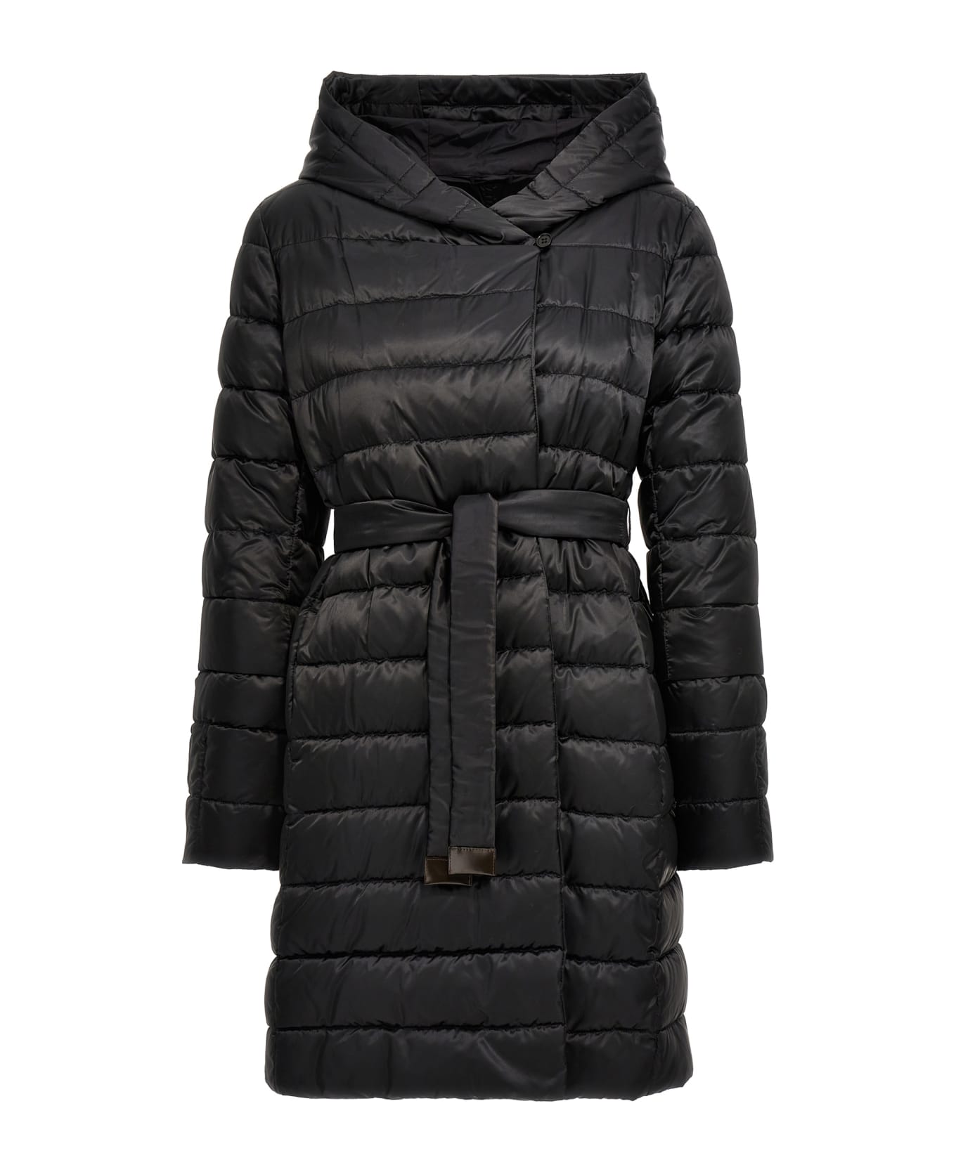 Max Mara The Cube 'novef' Reversible Down Jacket - Black