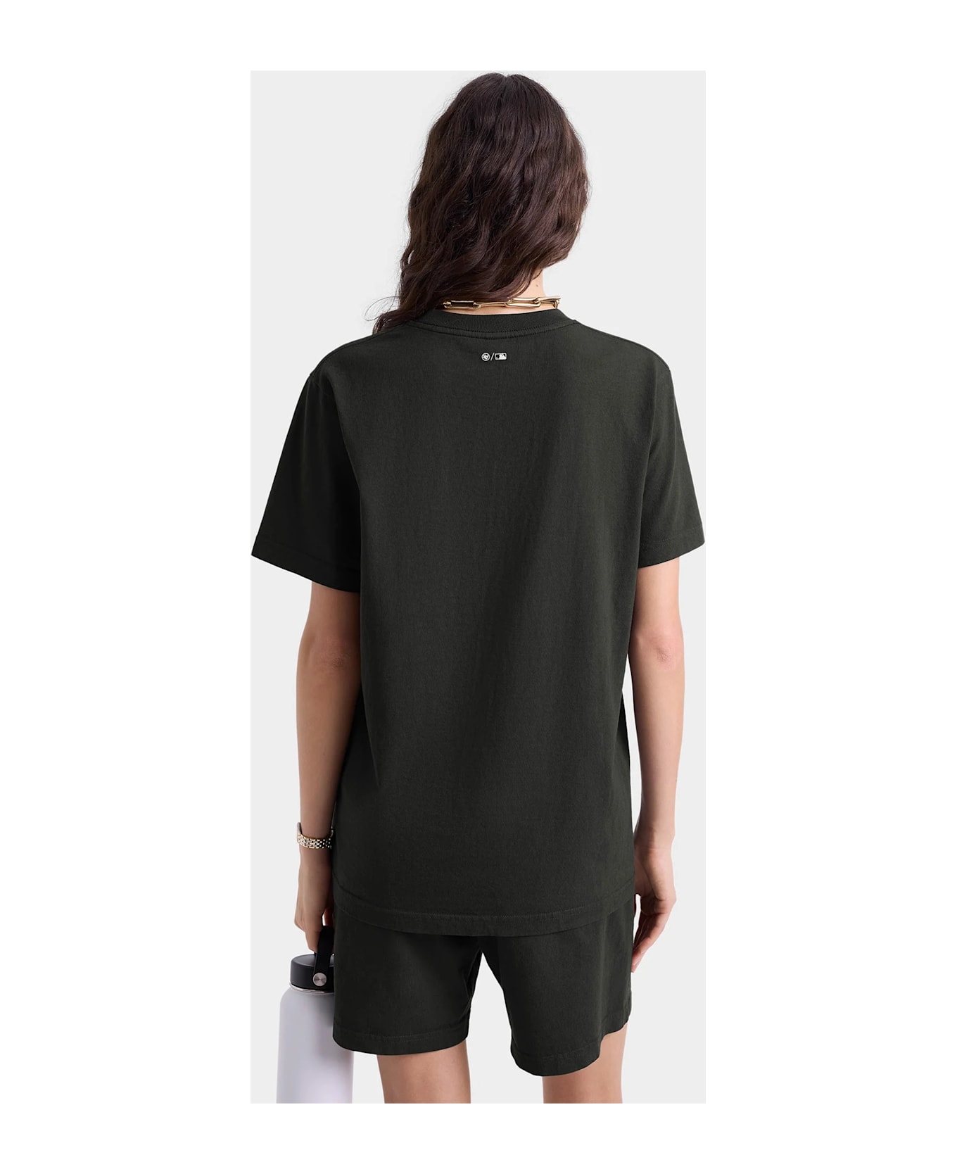 Sporty & Rich Dodgers T-shirt - Faded Black