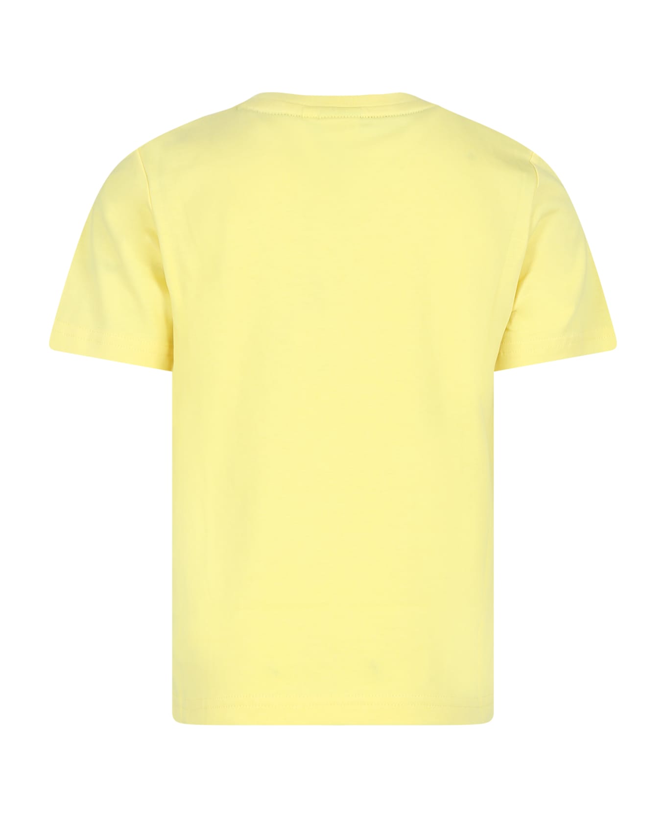 Hugo Boss Yellow T-shirt For Boy With Logo - Yellow