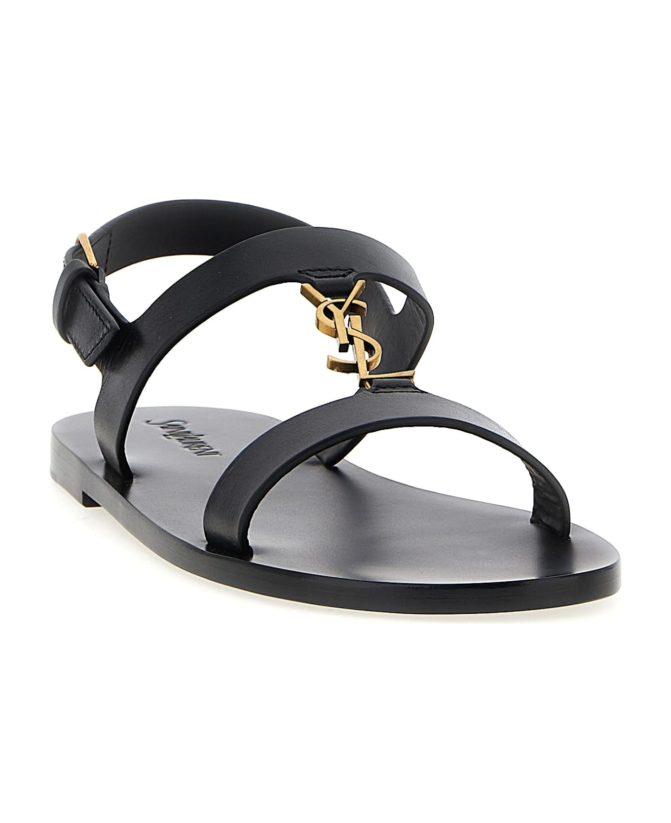 Saint Laurent 
cassandre
 Sandals - Black  