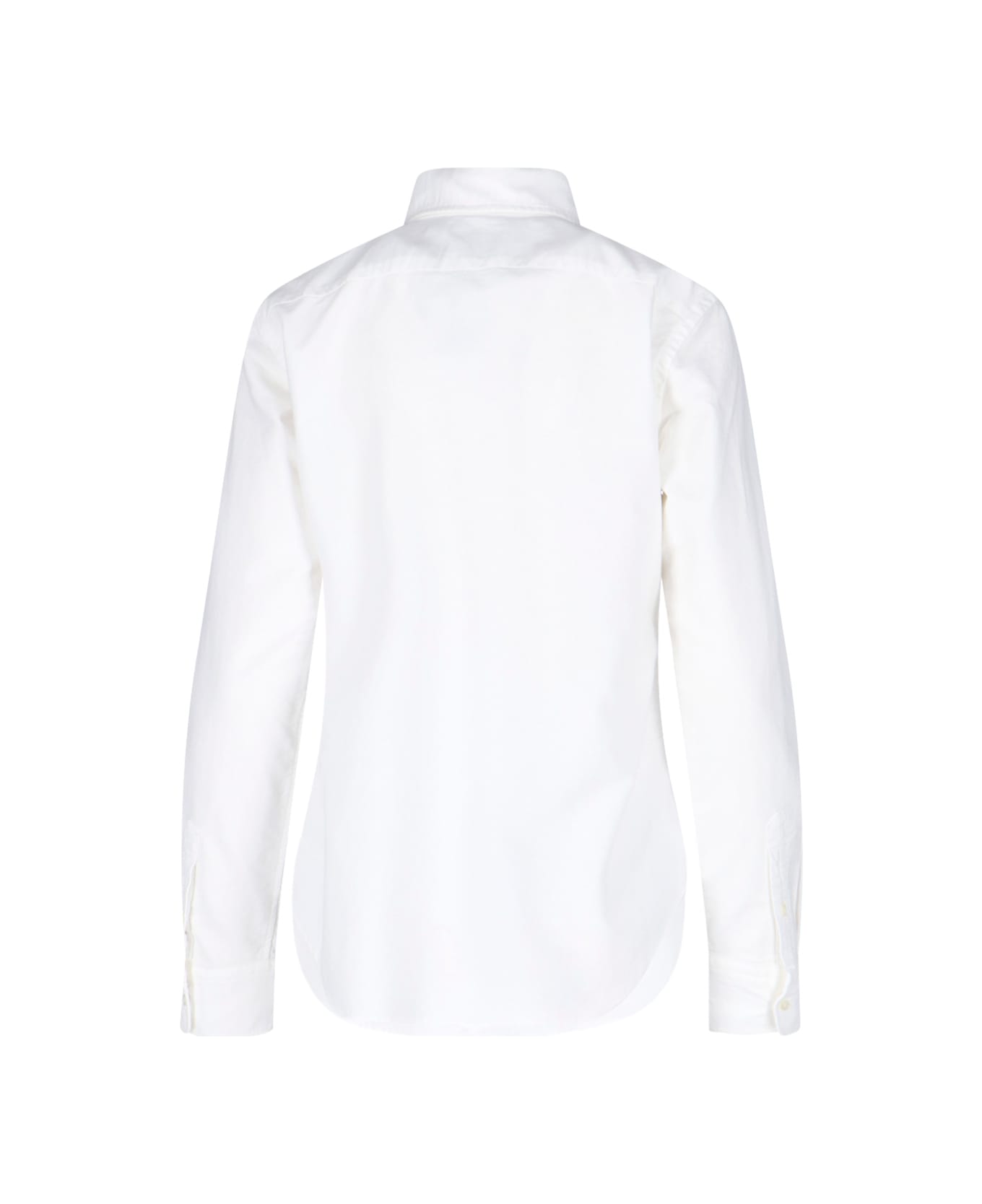 Polo Ralph Lauren 
oxford
 Logo Shirt - White
