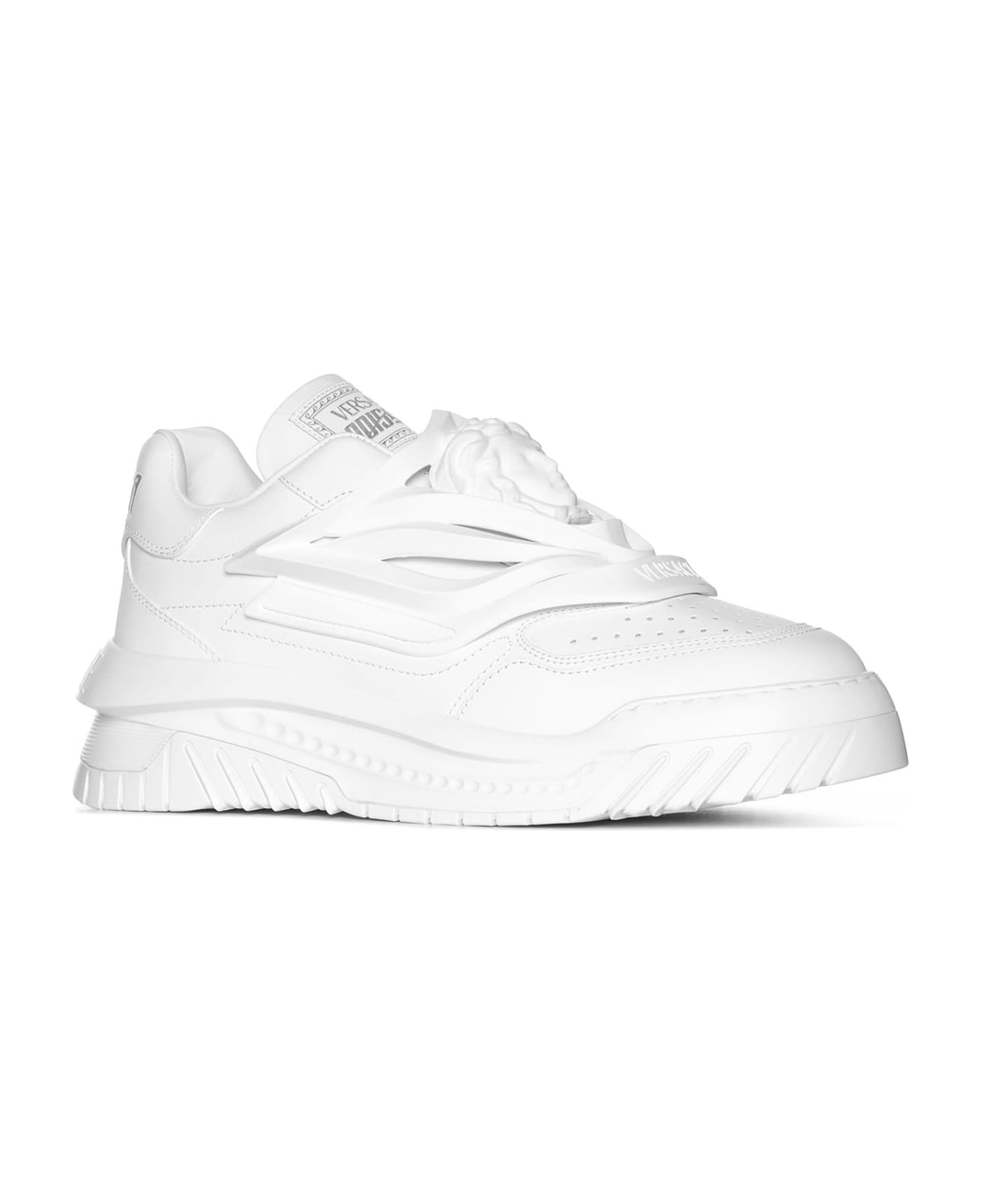 Versace White 'odissea' Sneakers - Bianco
