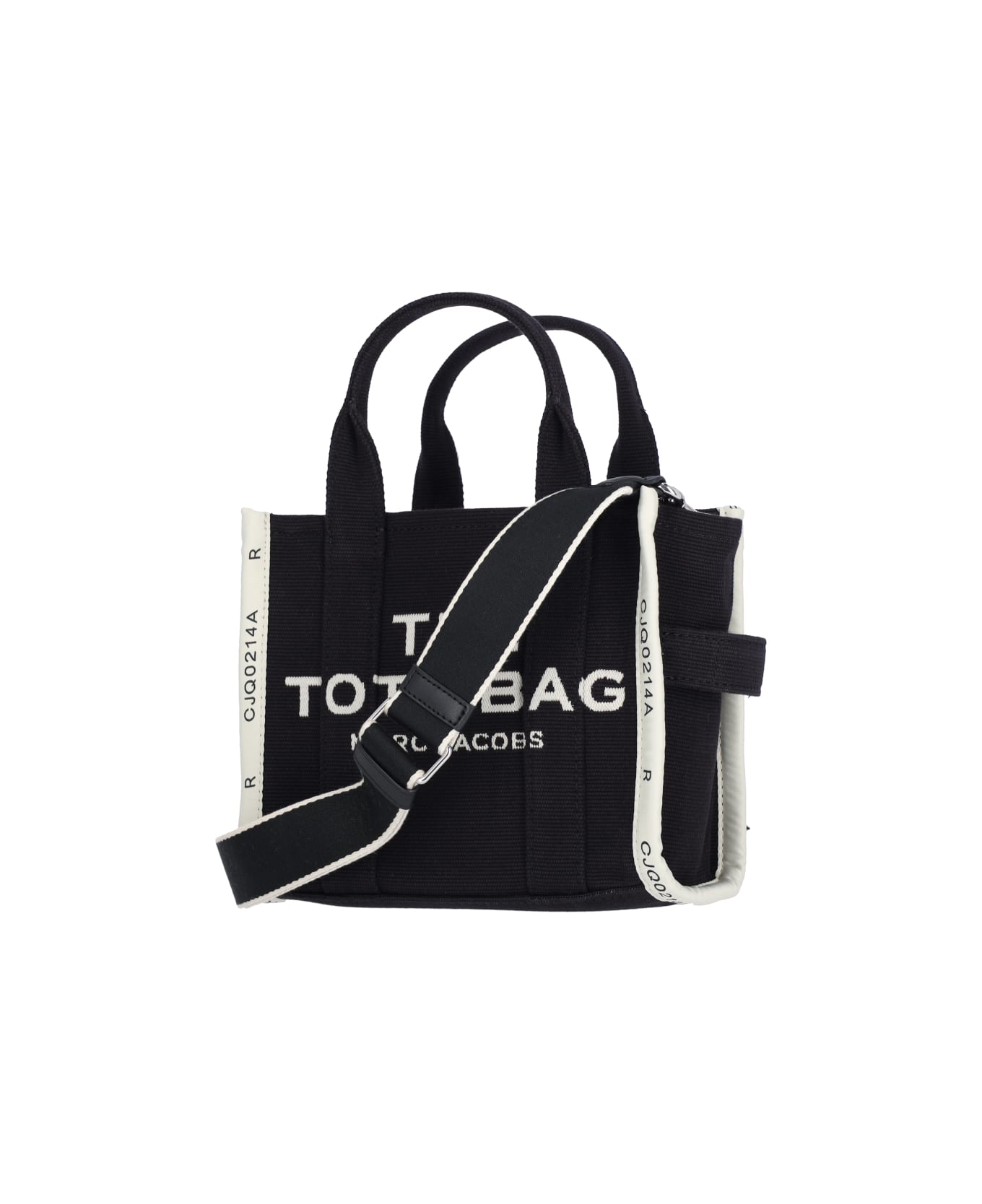 Marc Jacobs Mini Tote Bag 'the Jacquard' - Black  