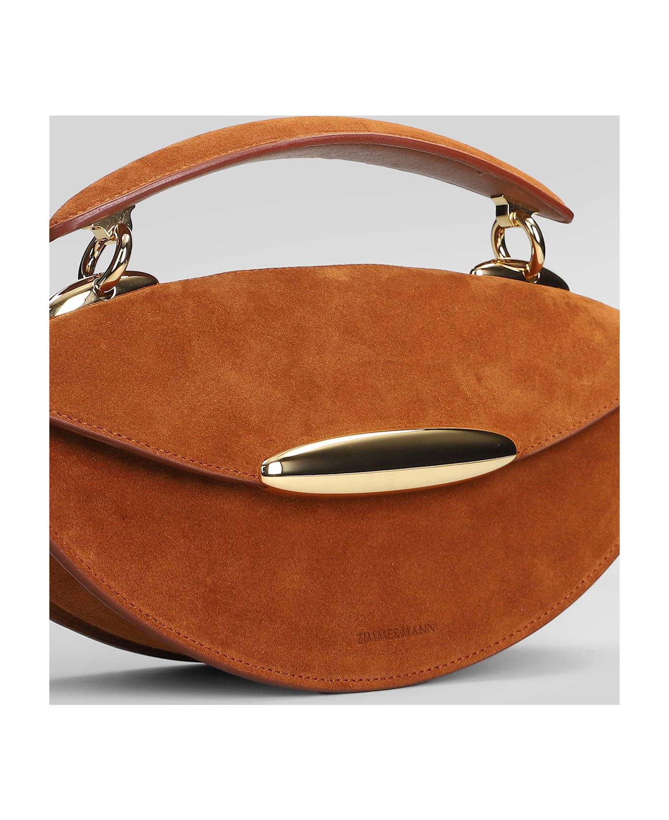 Zimmermann Shoulder Bag In Brown Leather - brown