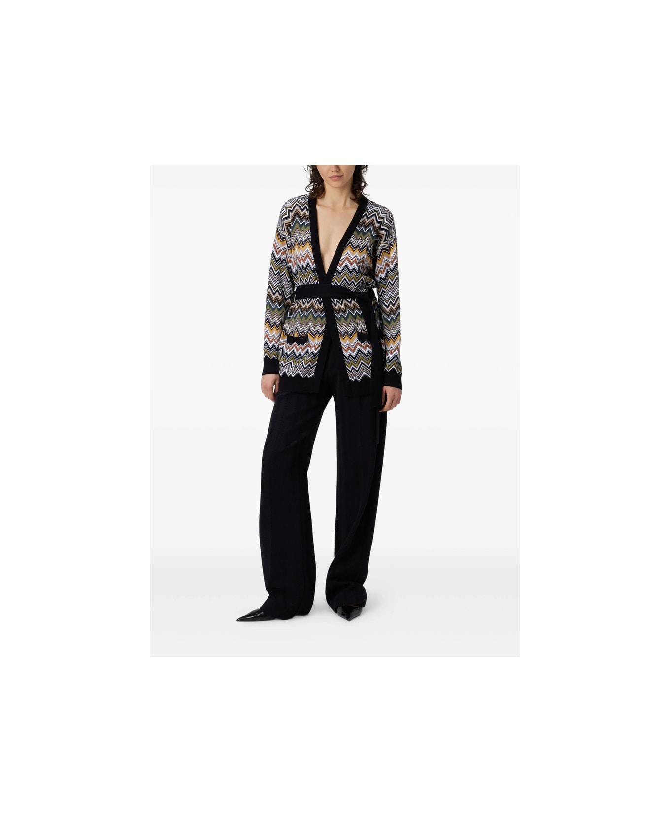 Missoni Sweater - BLACK/BLUE