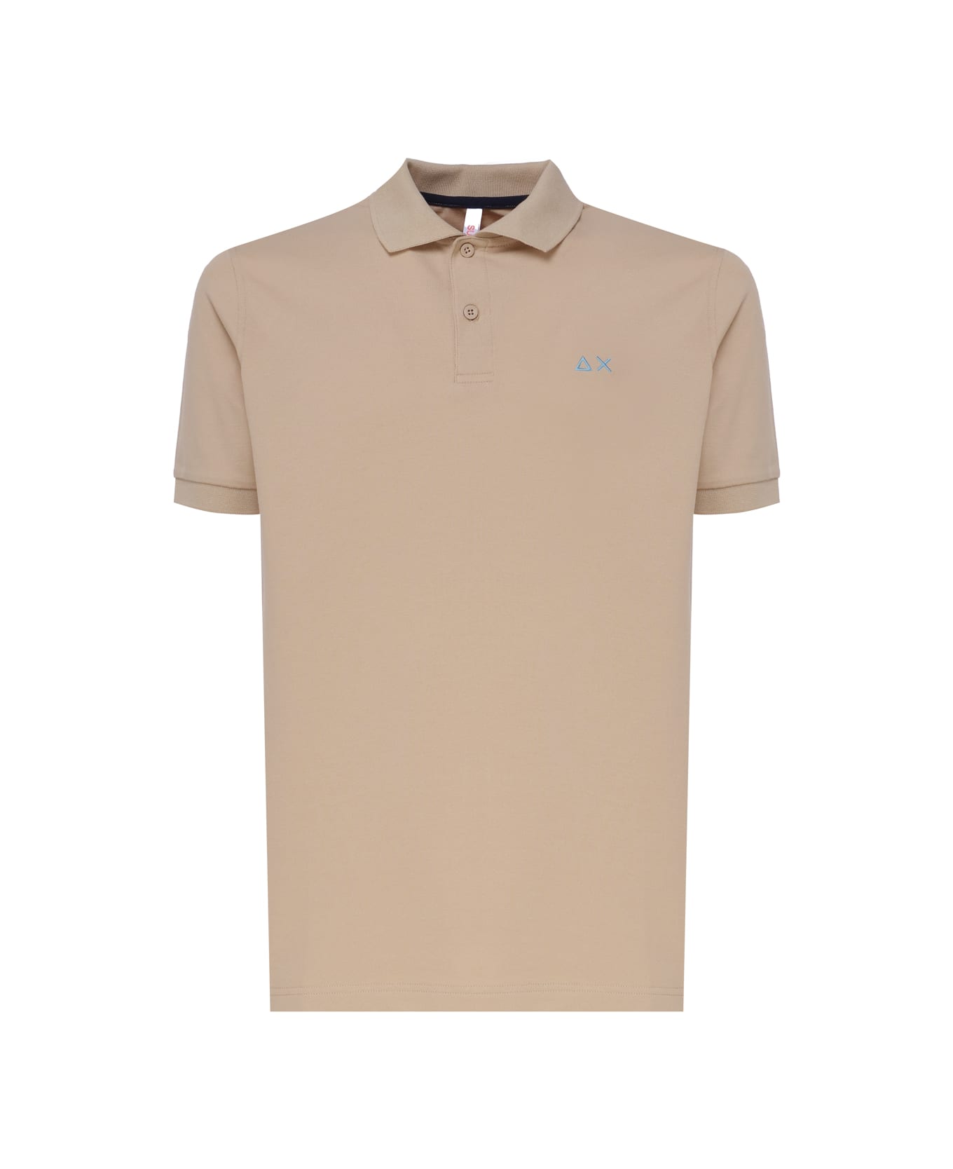 Sun 68 Polo T-shirt In Cotton - Beige ポロシャツ