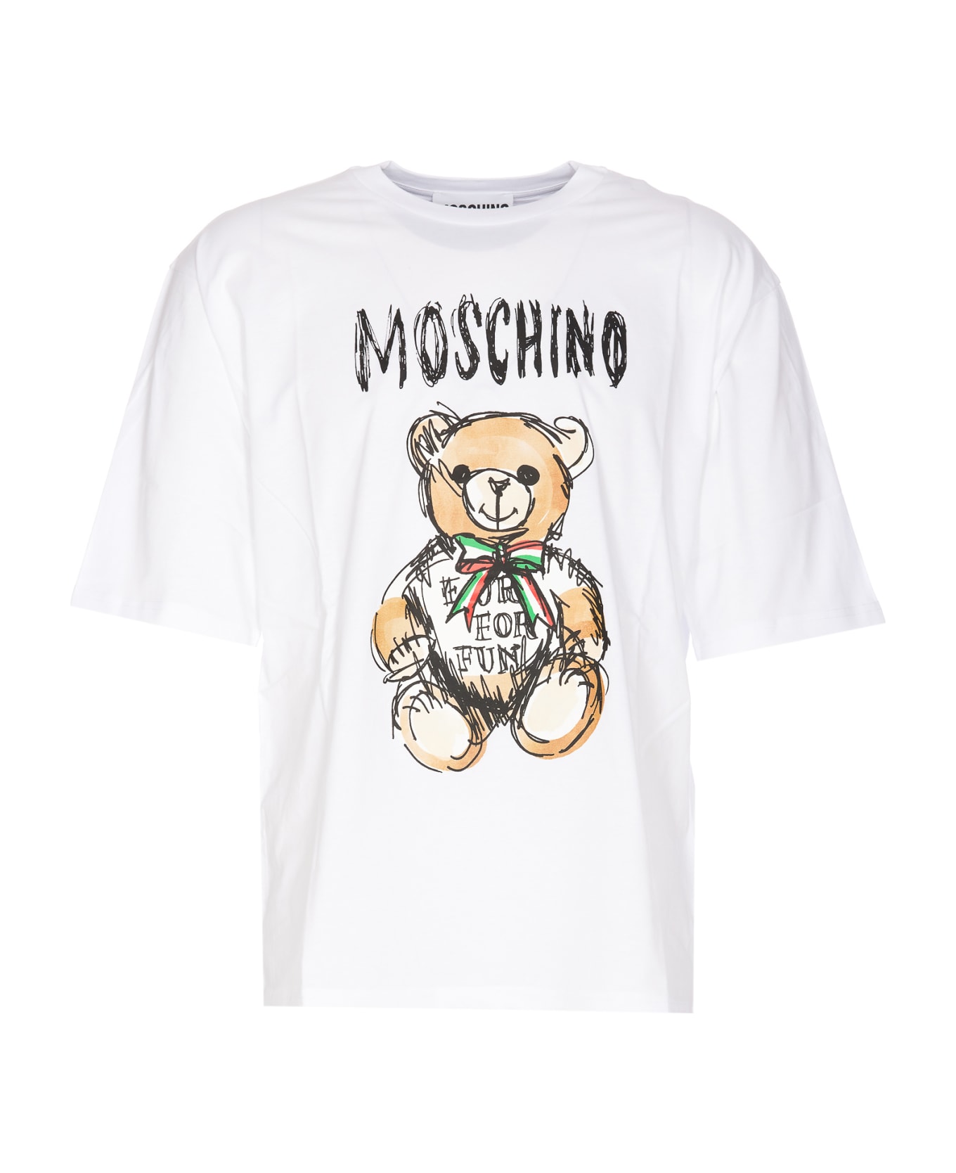 Moschino Drawn Teddy Bear T-shirt シャツ