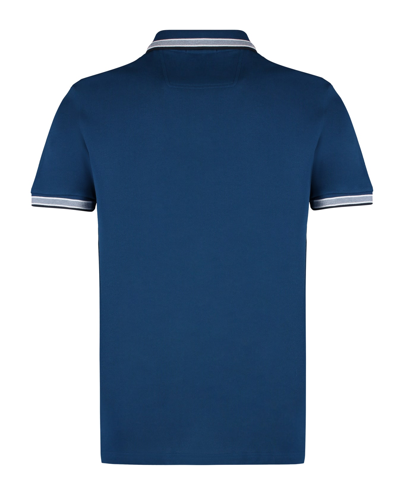Hugo Boss Short Sleeve Cotton Pique Polo Shirt - Blue