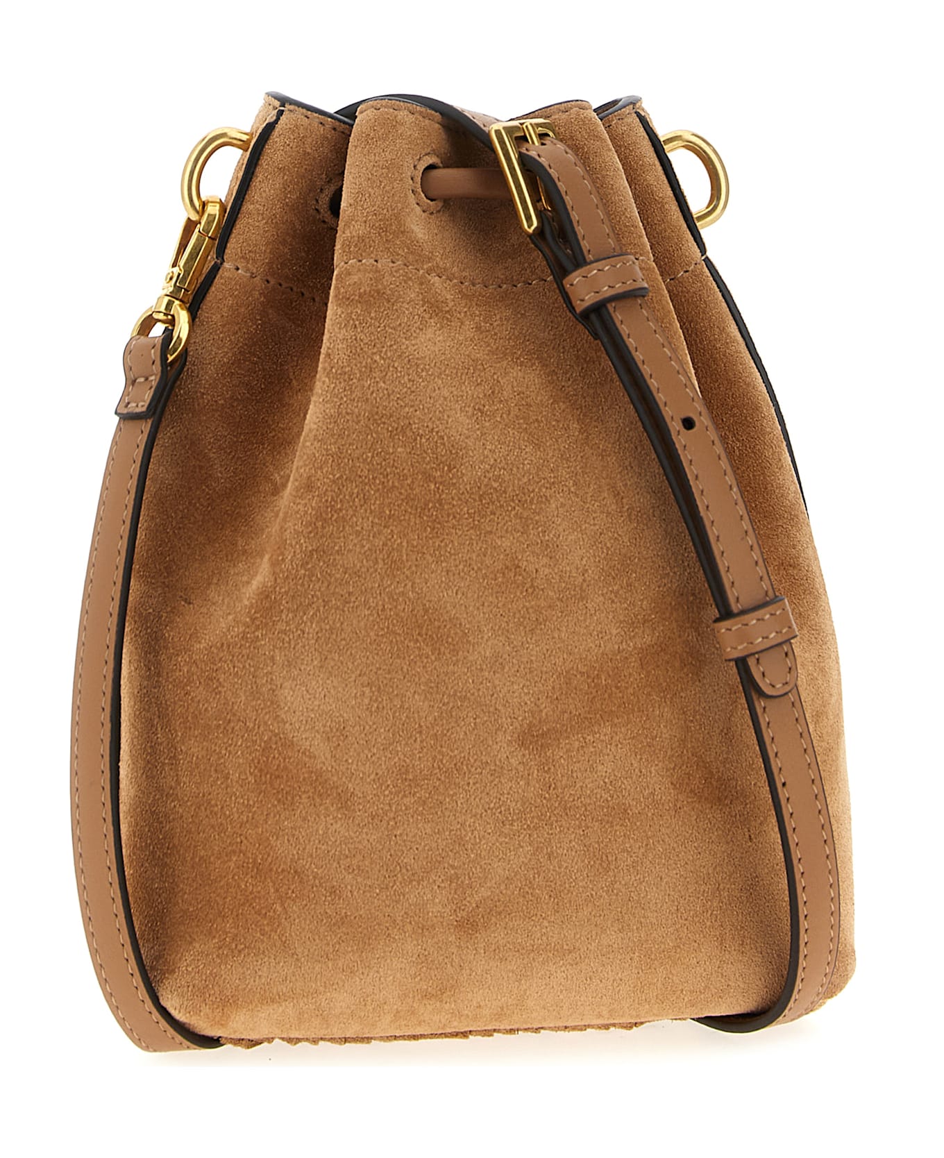 Jimmy Choo 
cinch
 Mini Bucket Bag - Brown