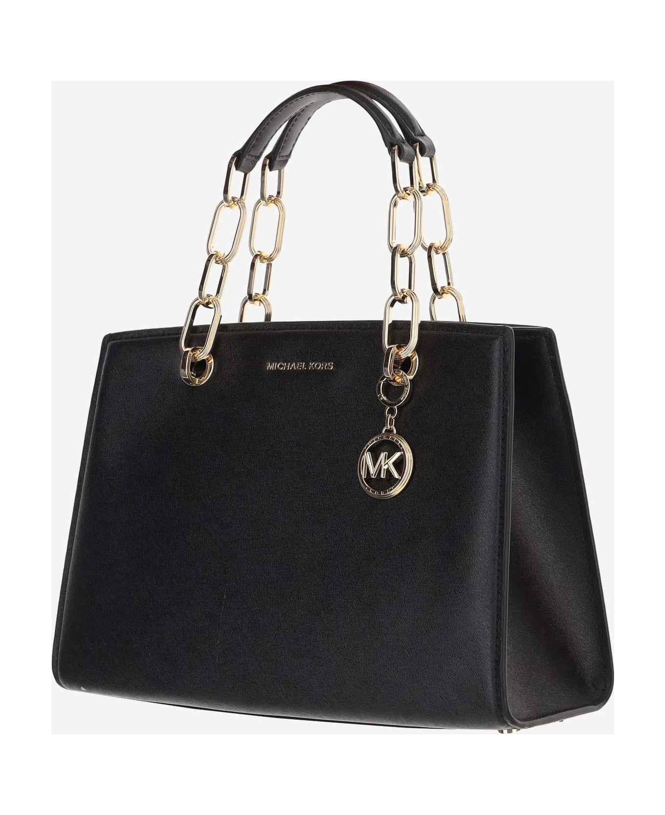 Michael Kors Cynthia Leather Bag - Black