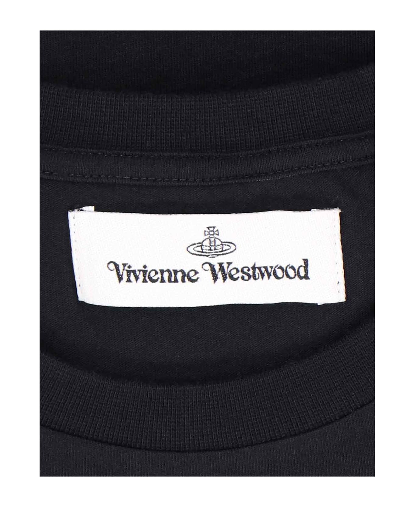 Vivienne Westwood Orb T-shirt - BLACK シャツ