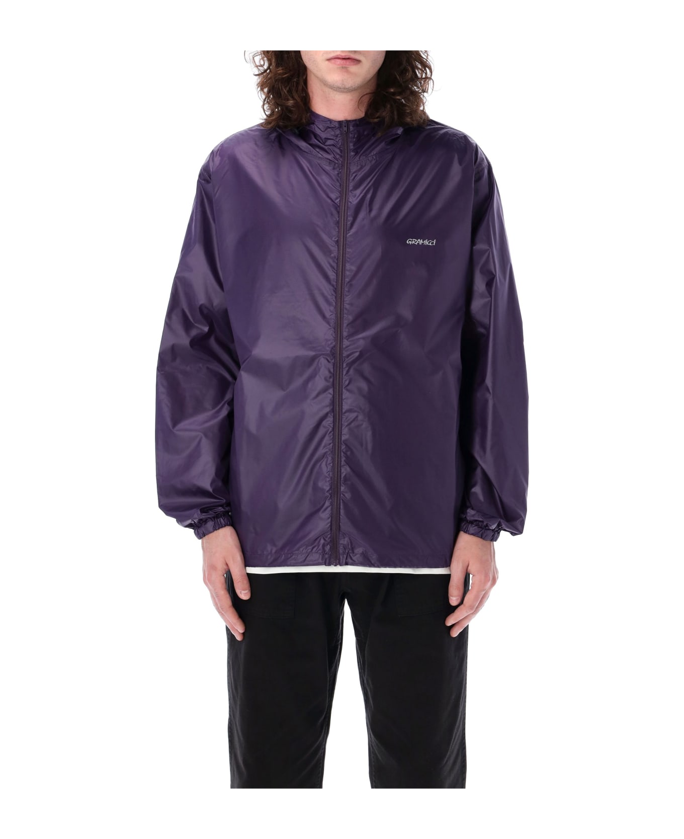 Gramicci Packable Windbreaker Jacket - PURPLE ブレザー