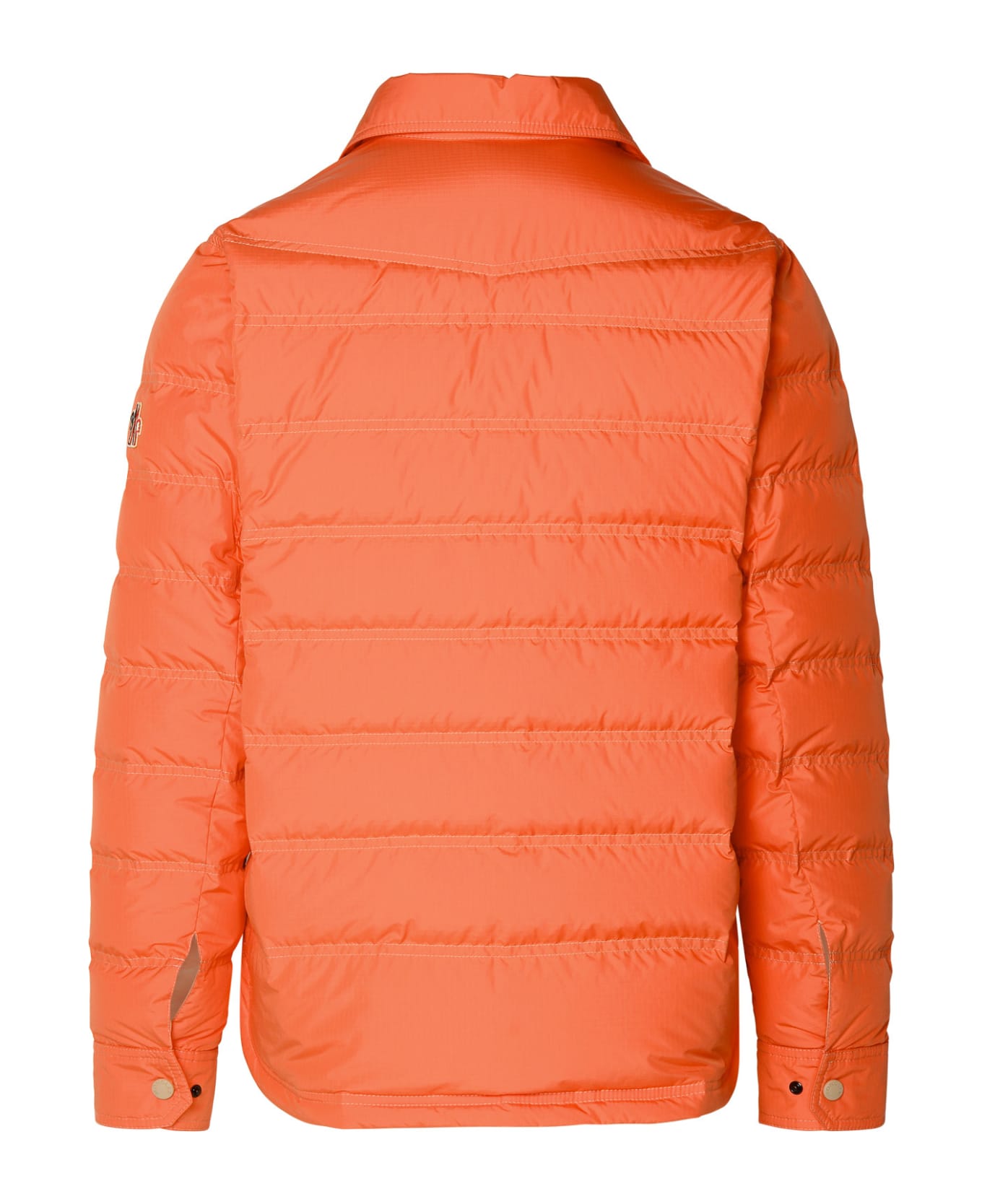 Moncler Grenoble 'lavachey' Orange Polyester Down Jacket - ORANGE ダウンジャケット