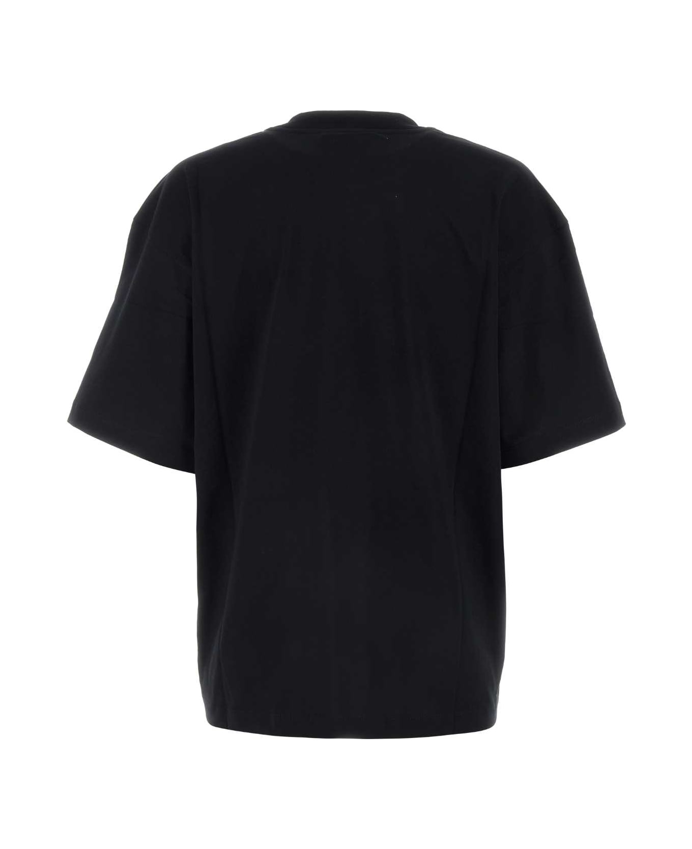 Marni Black Cotton Oversize T-shirt - BLACK