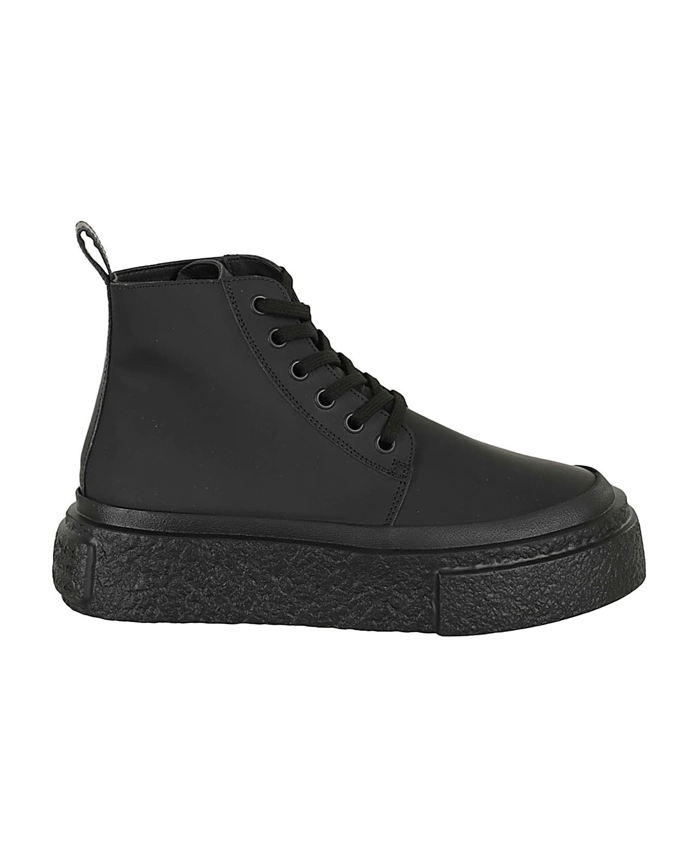 MM6 Maison Margiela High-top Sneakers - Black