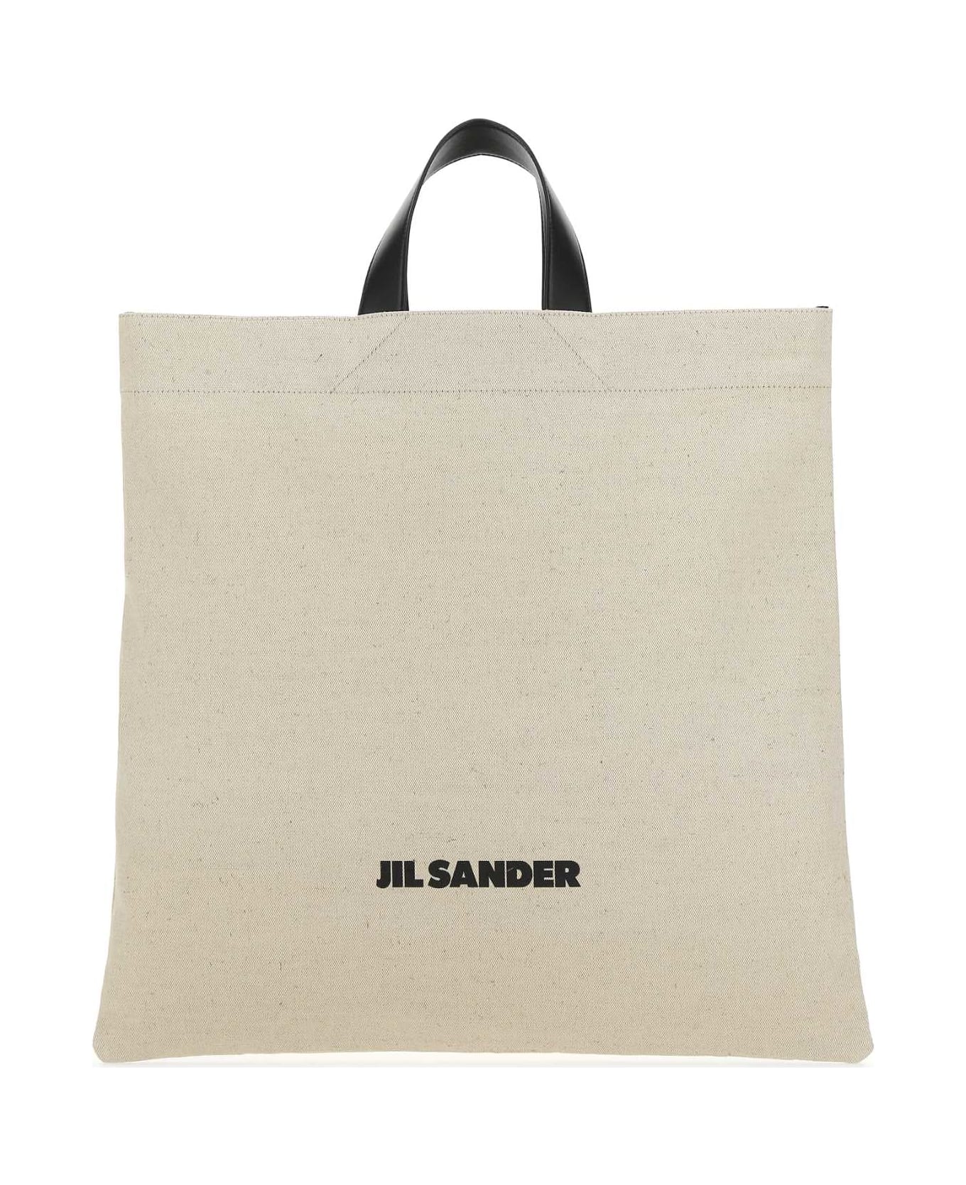 Jil Sander Sand Canvas Handbag - 102 トートバッグ