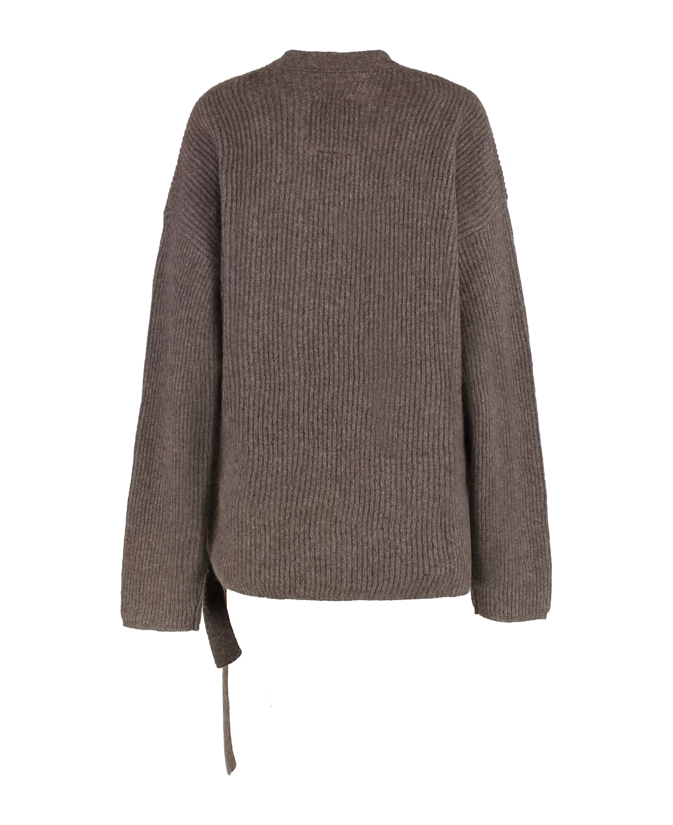 Uma Wang Cardigan In Raccoon Knit - brown
