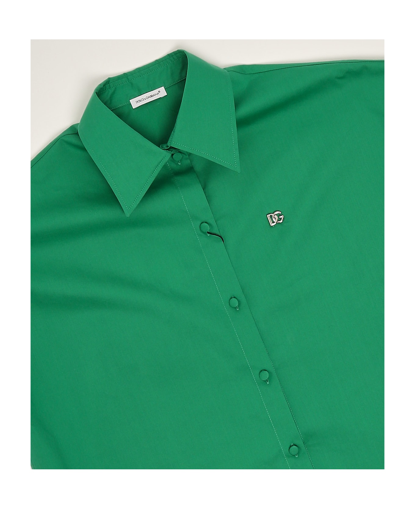 Dolce 
Gabbana Short Sleeves Shirt Shirt - VERDE BRILLANTE