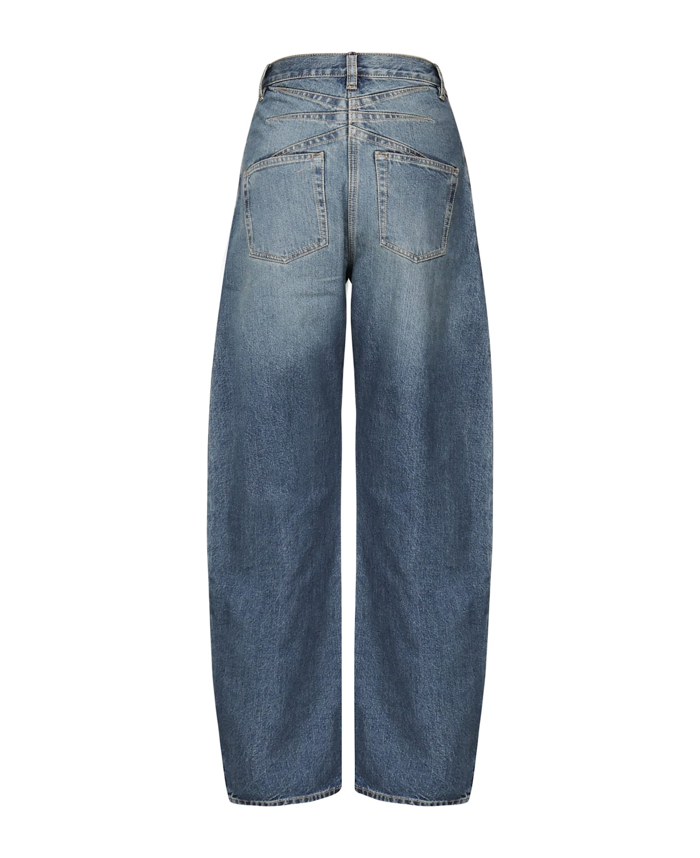 Alaia Round Jeans - Blue