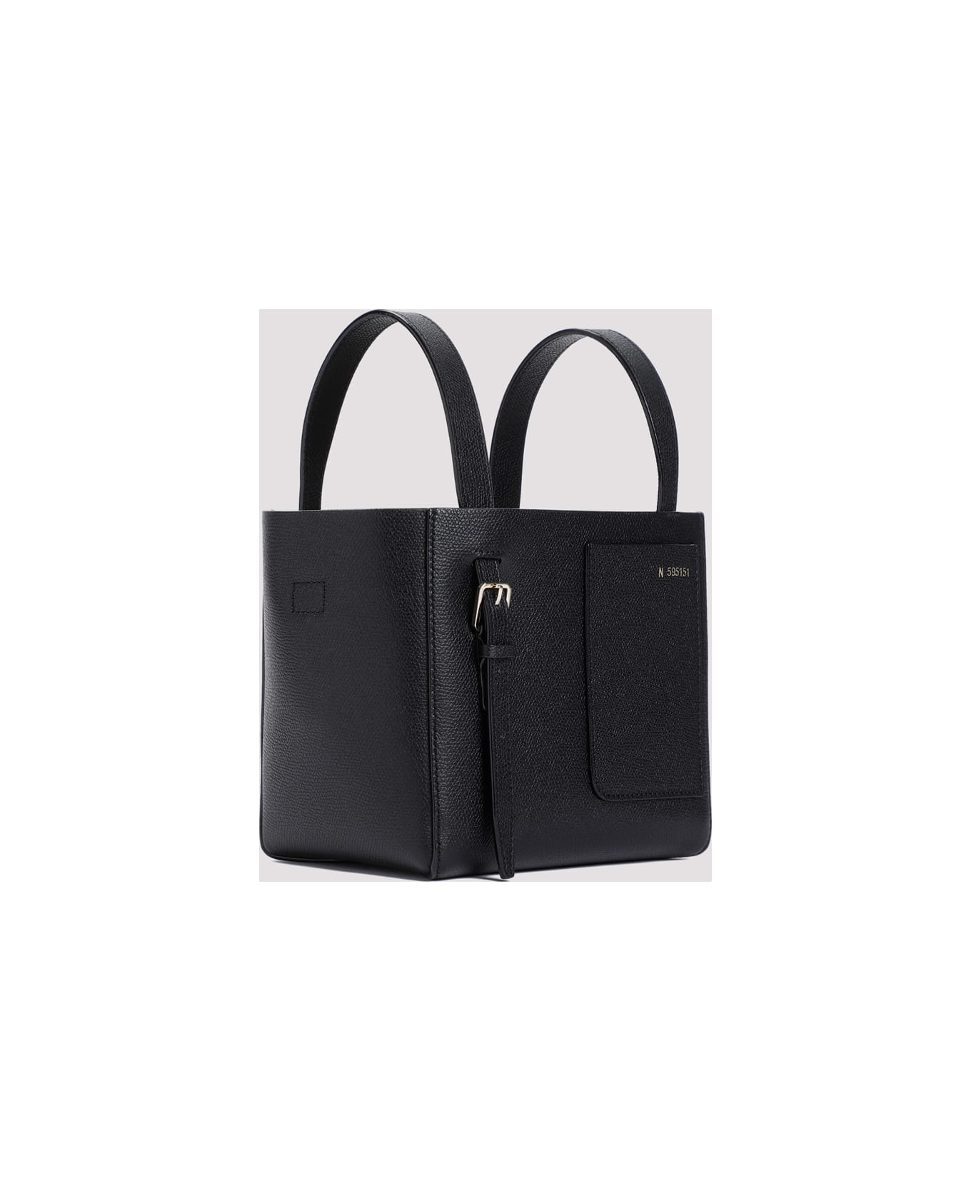 Valextra Bucket Mini Bag - Nn Nero