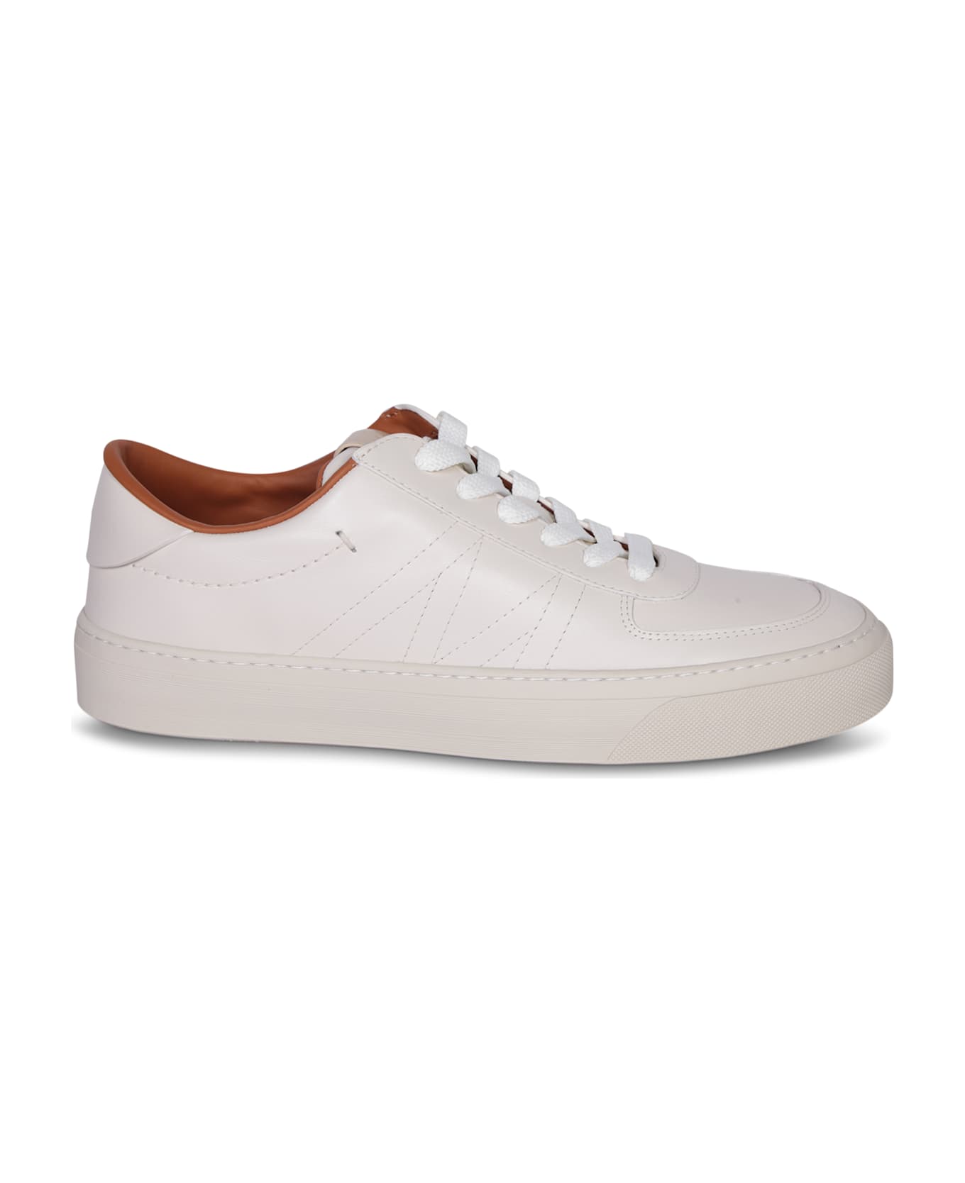 Moncler Monclub Low White Sneakers - White